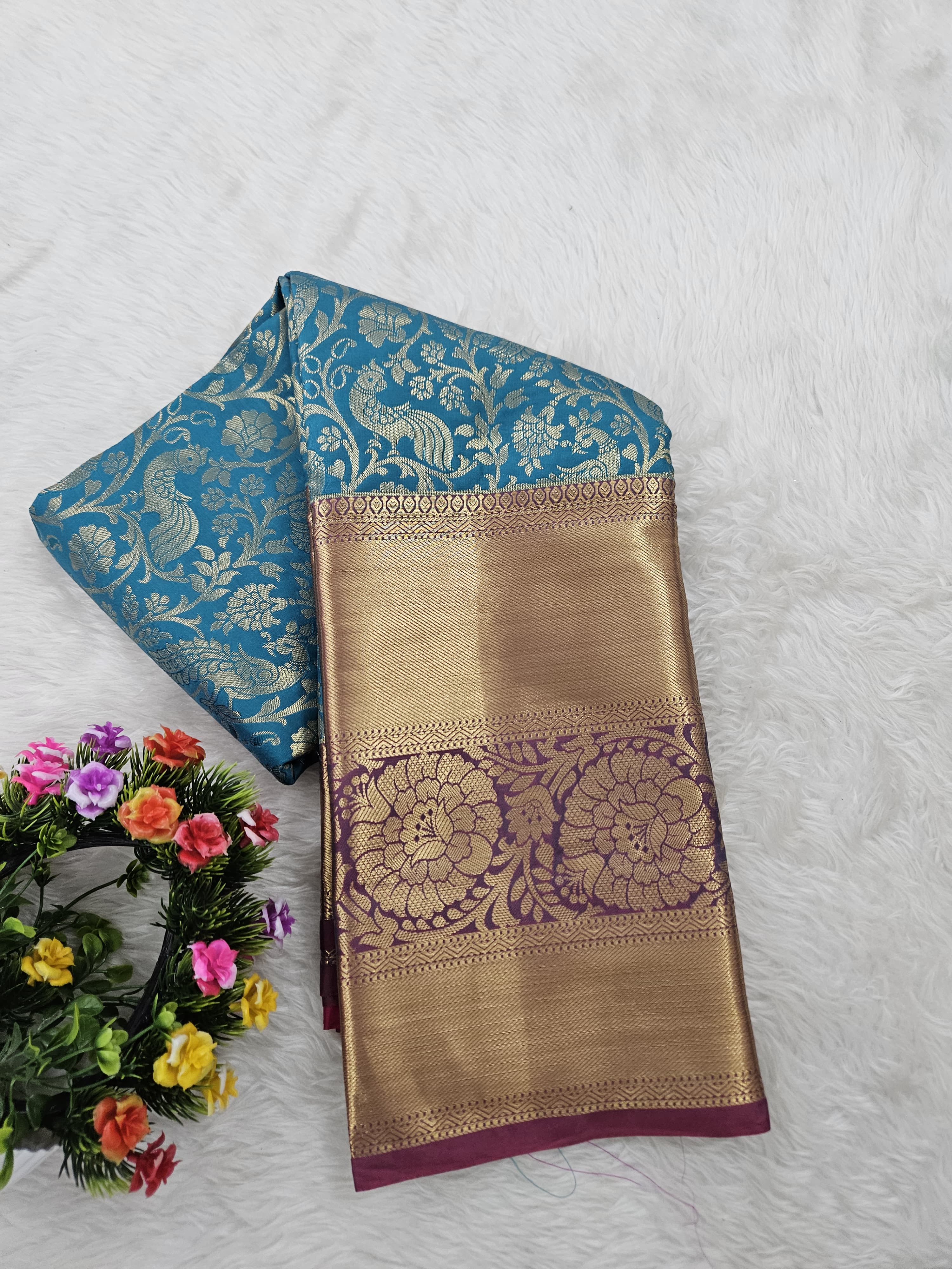 Semi kanchipattu resham saree