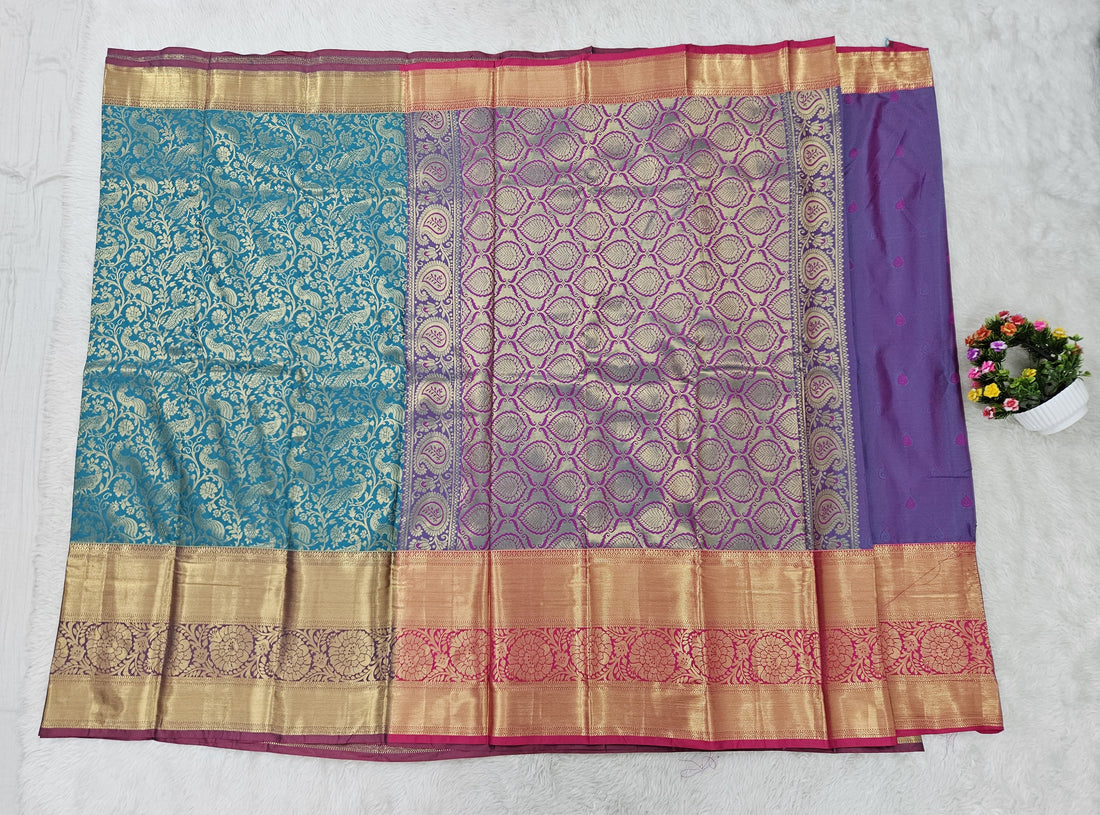 Semi kanchipattu resham saree