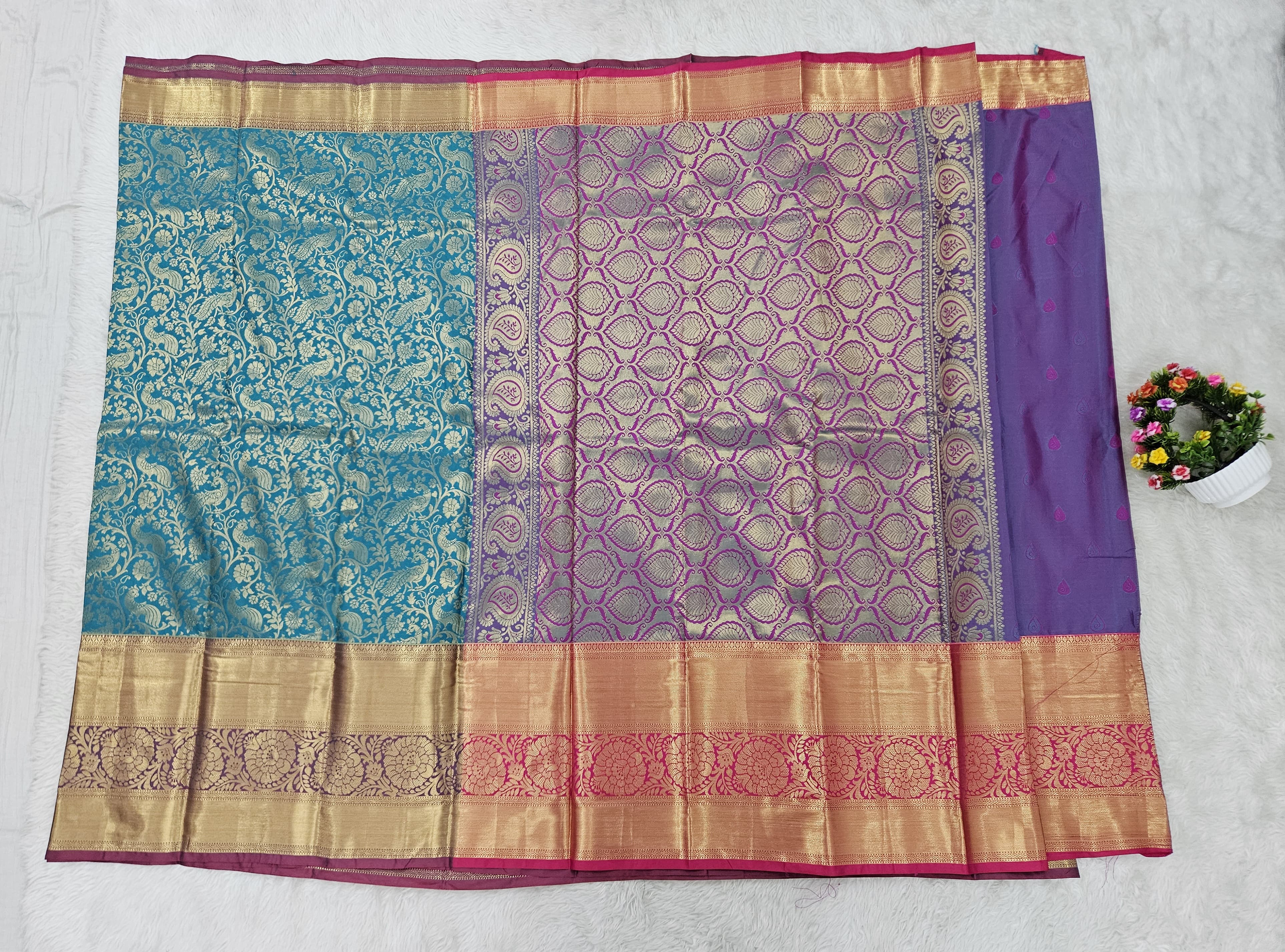 Semi kanchipattu resham saree