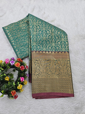 Semi kanchipattu resham saree