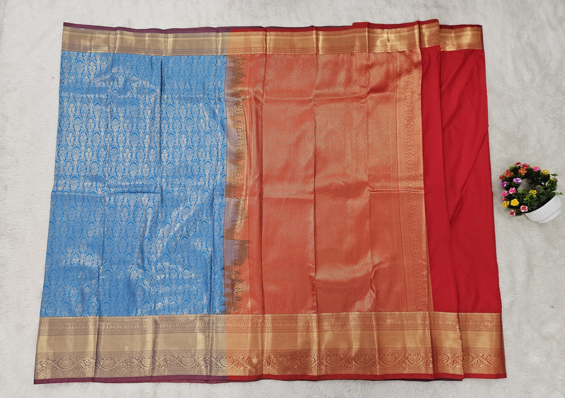 Semi kanchipattu resham saree