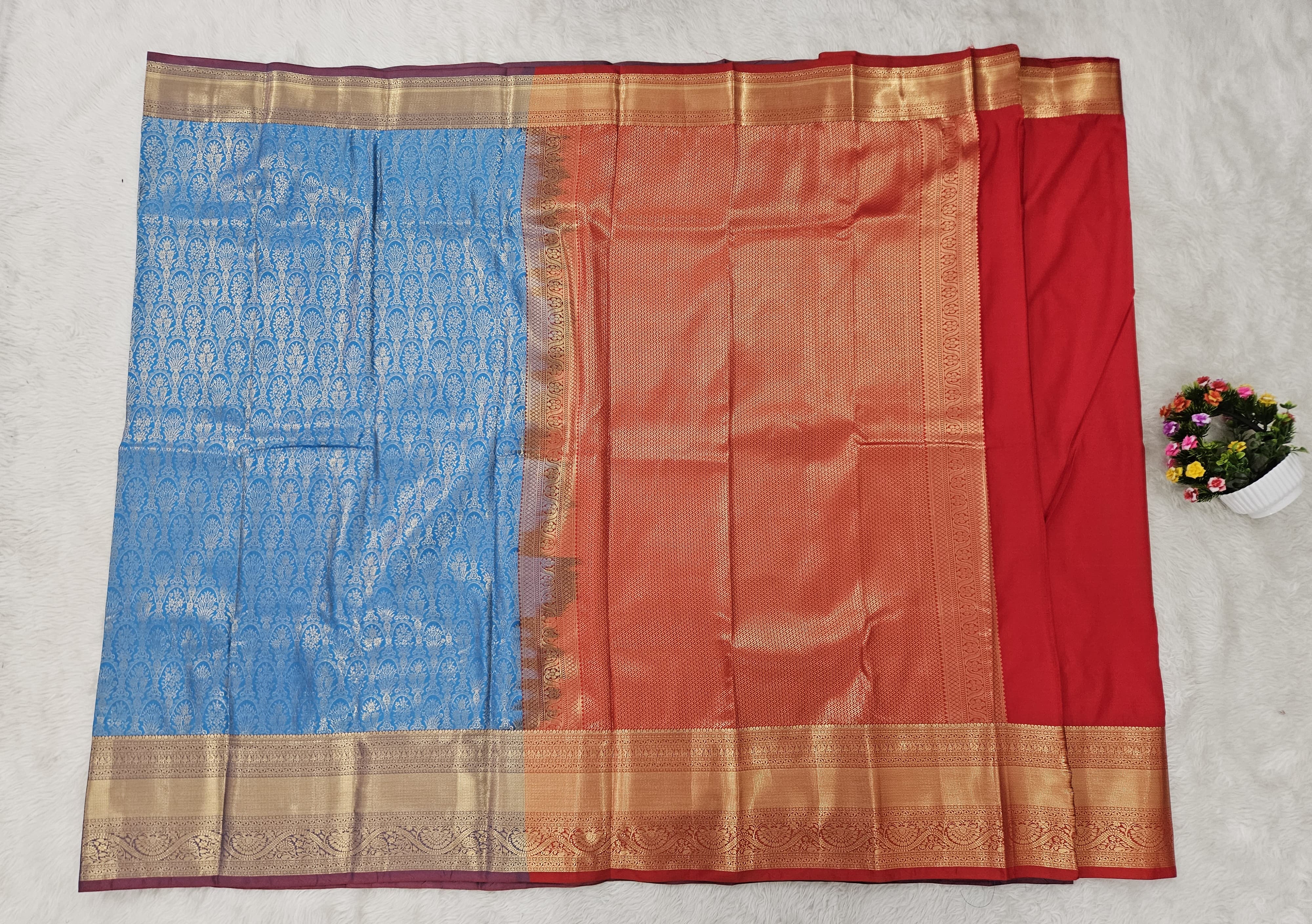 Semi kanchipattu resham saree