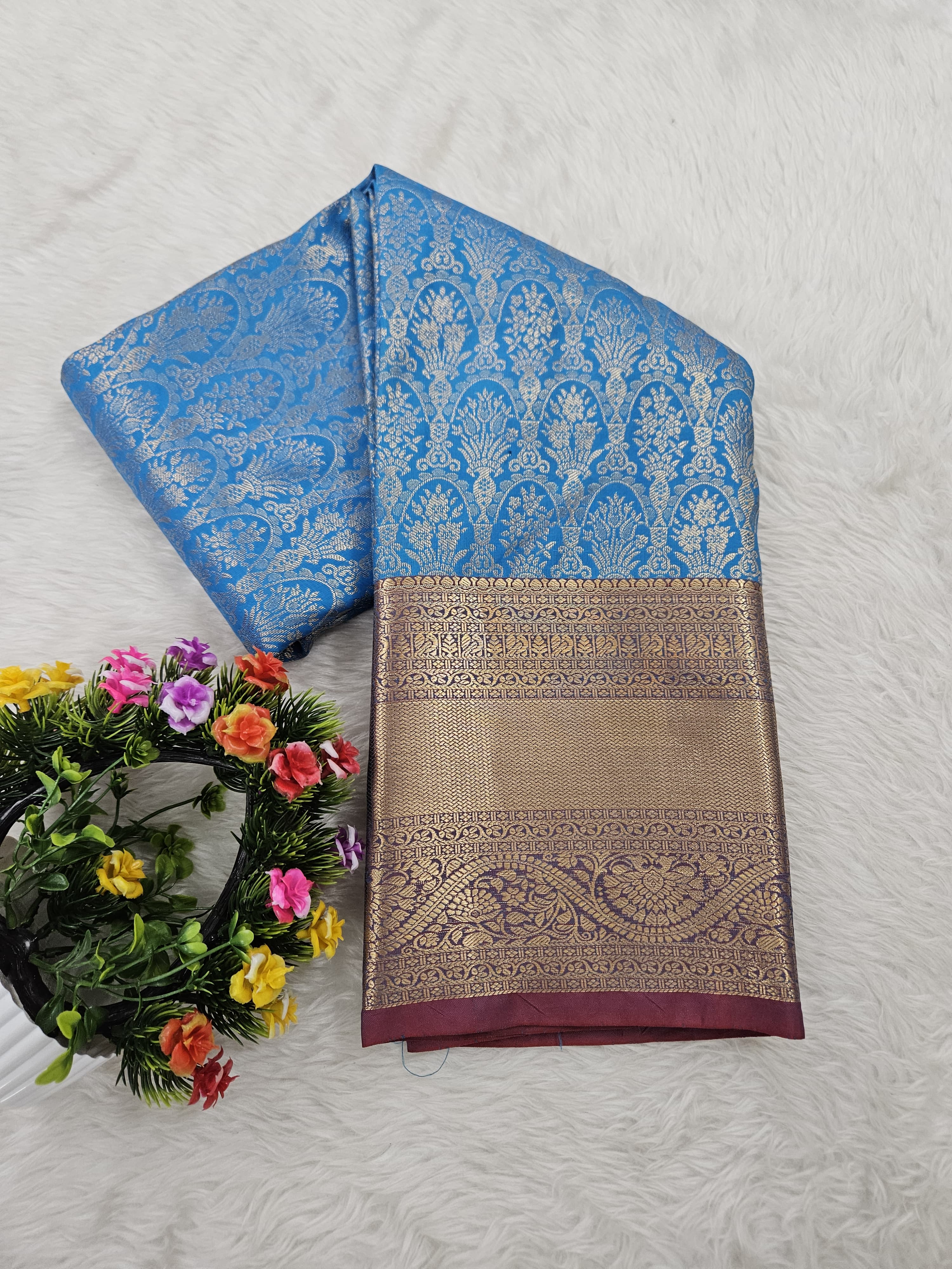 Semi kanchipattu resham saree