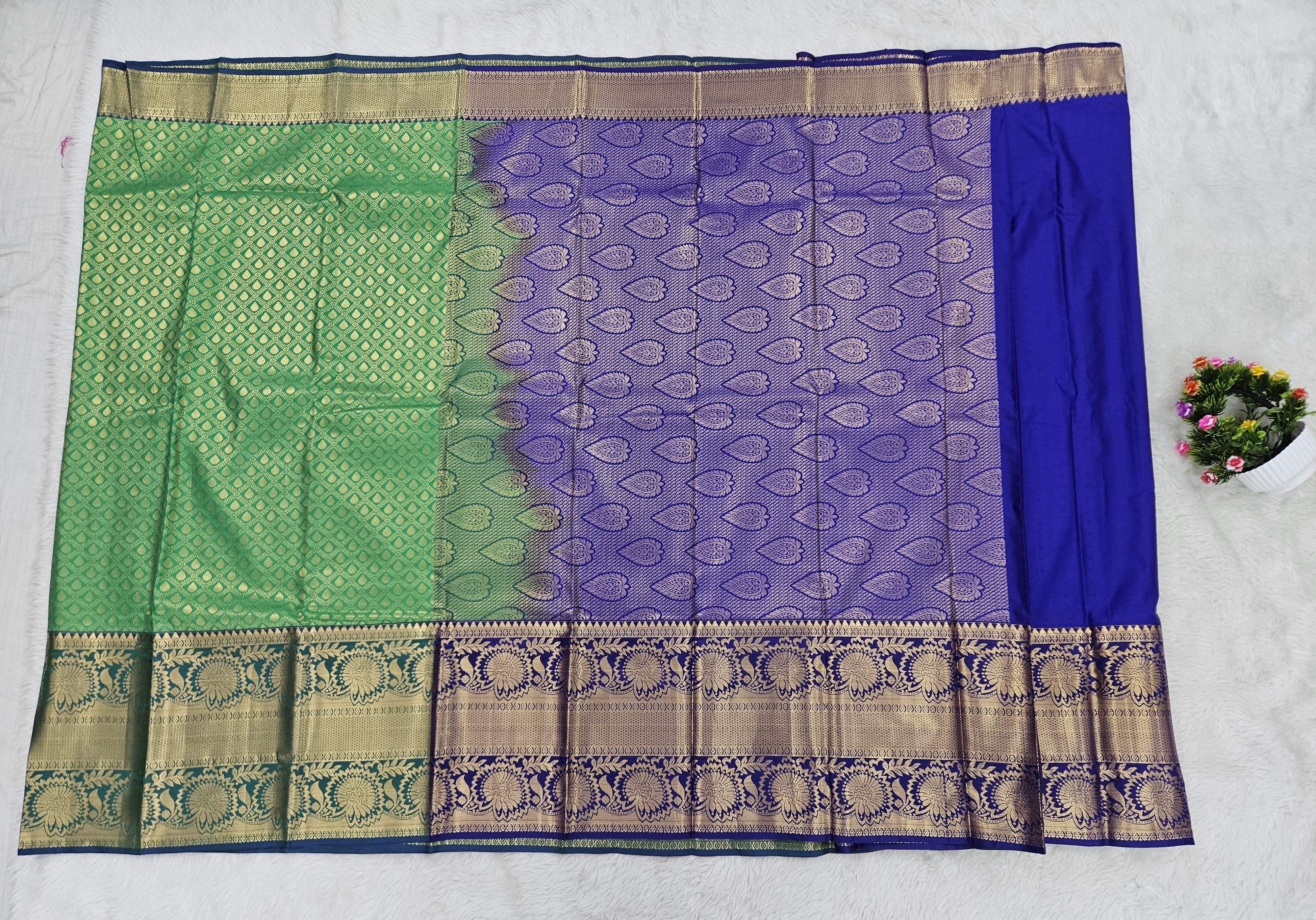 Semi kanchipattu resham saree