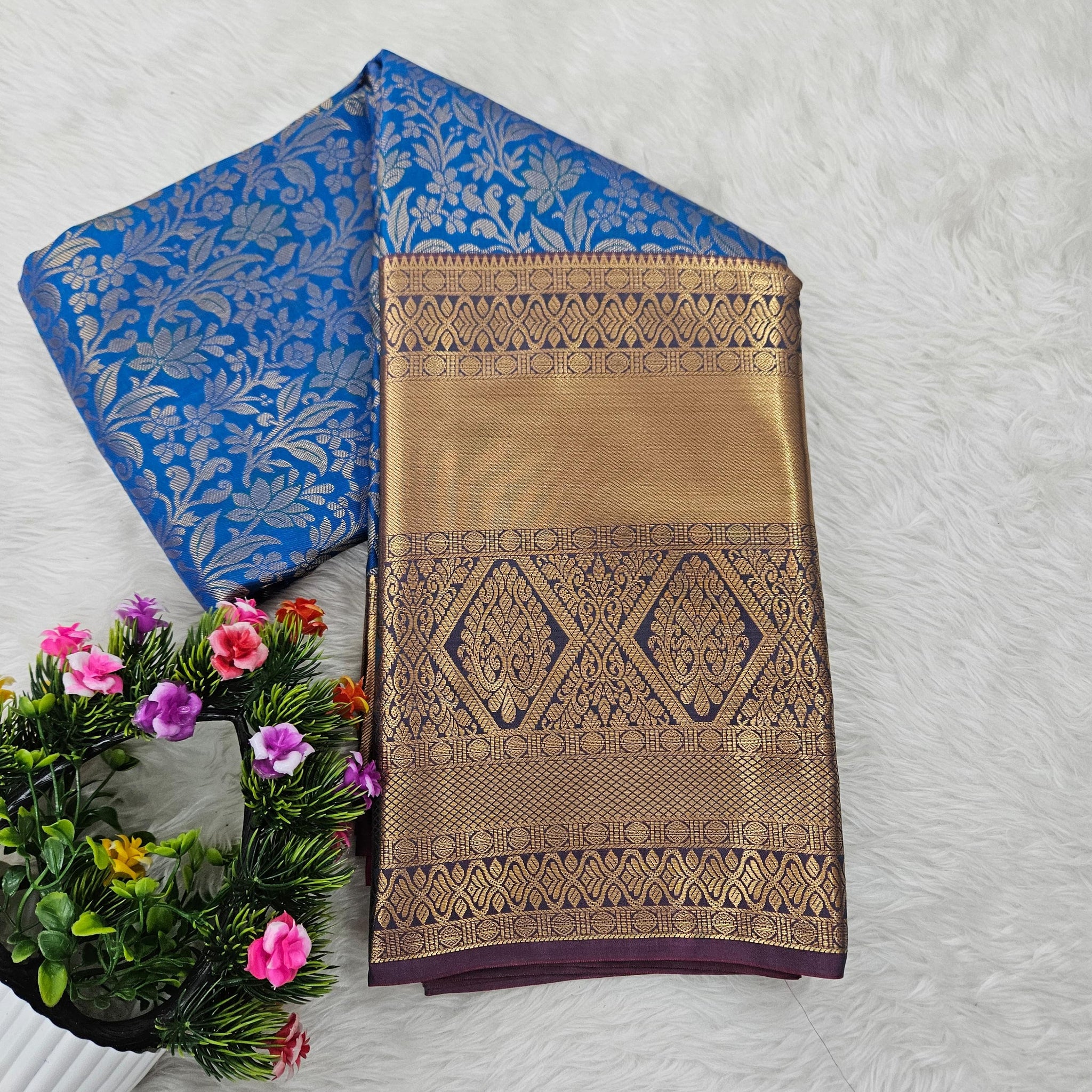 Semi kanchipattu resham saree