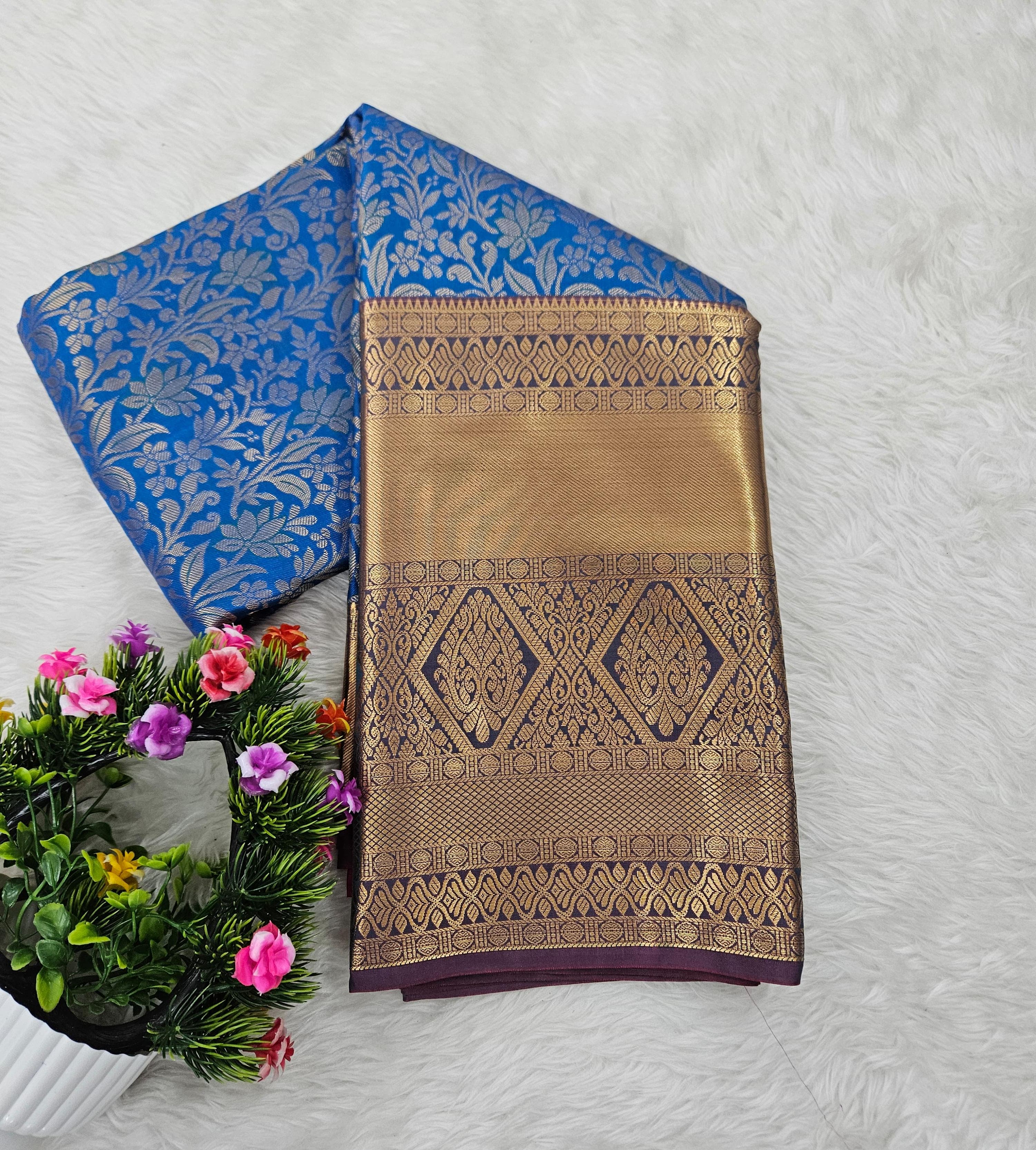 Semi kanchipattu resham saree