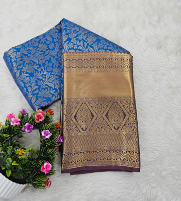 Semi kanchipattu resham saree