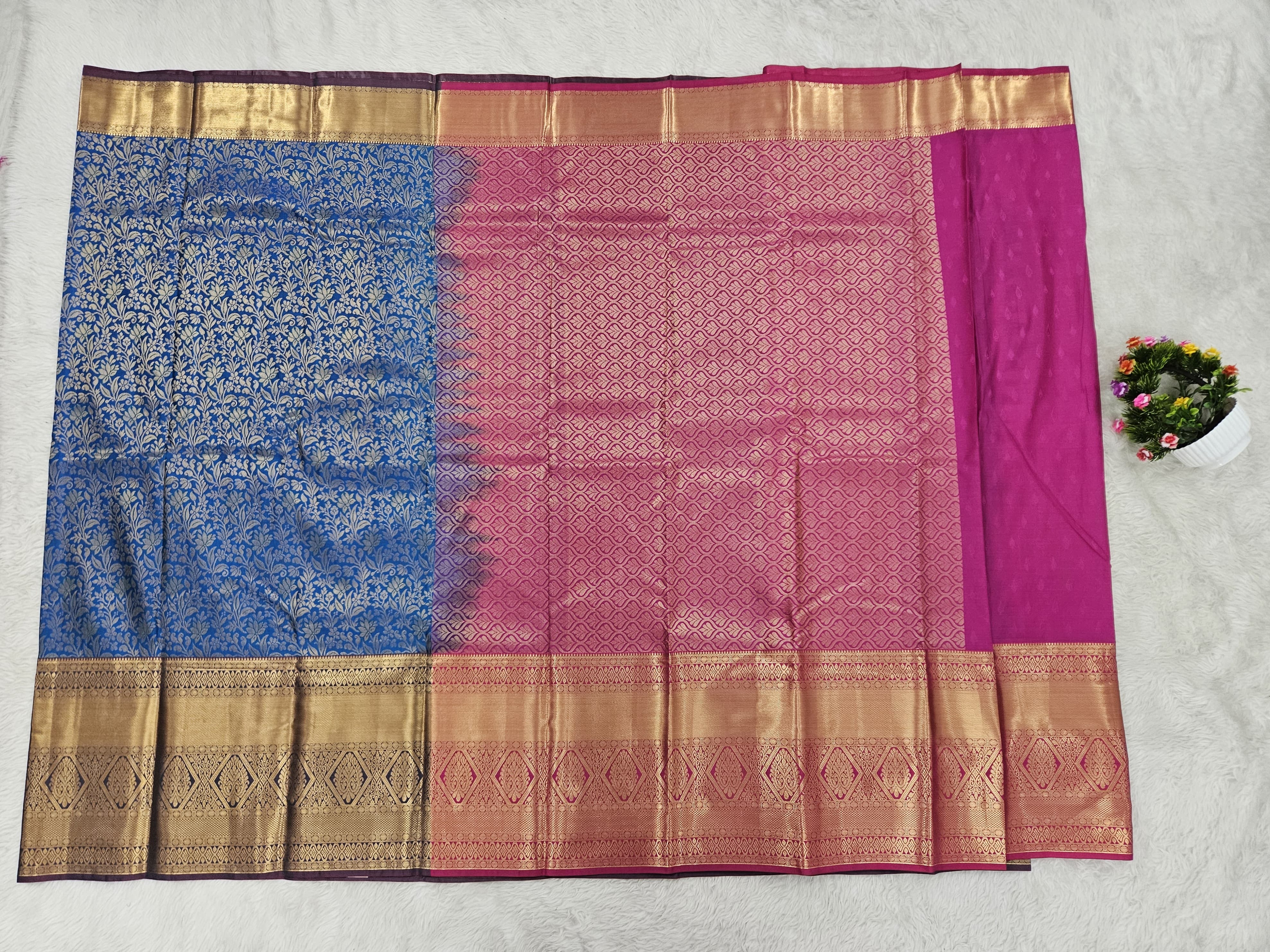 Semi kanchipattu resham saree