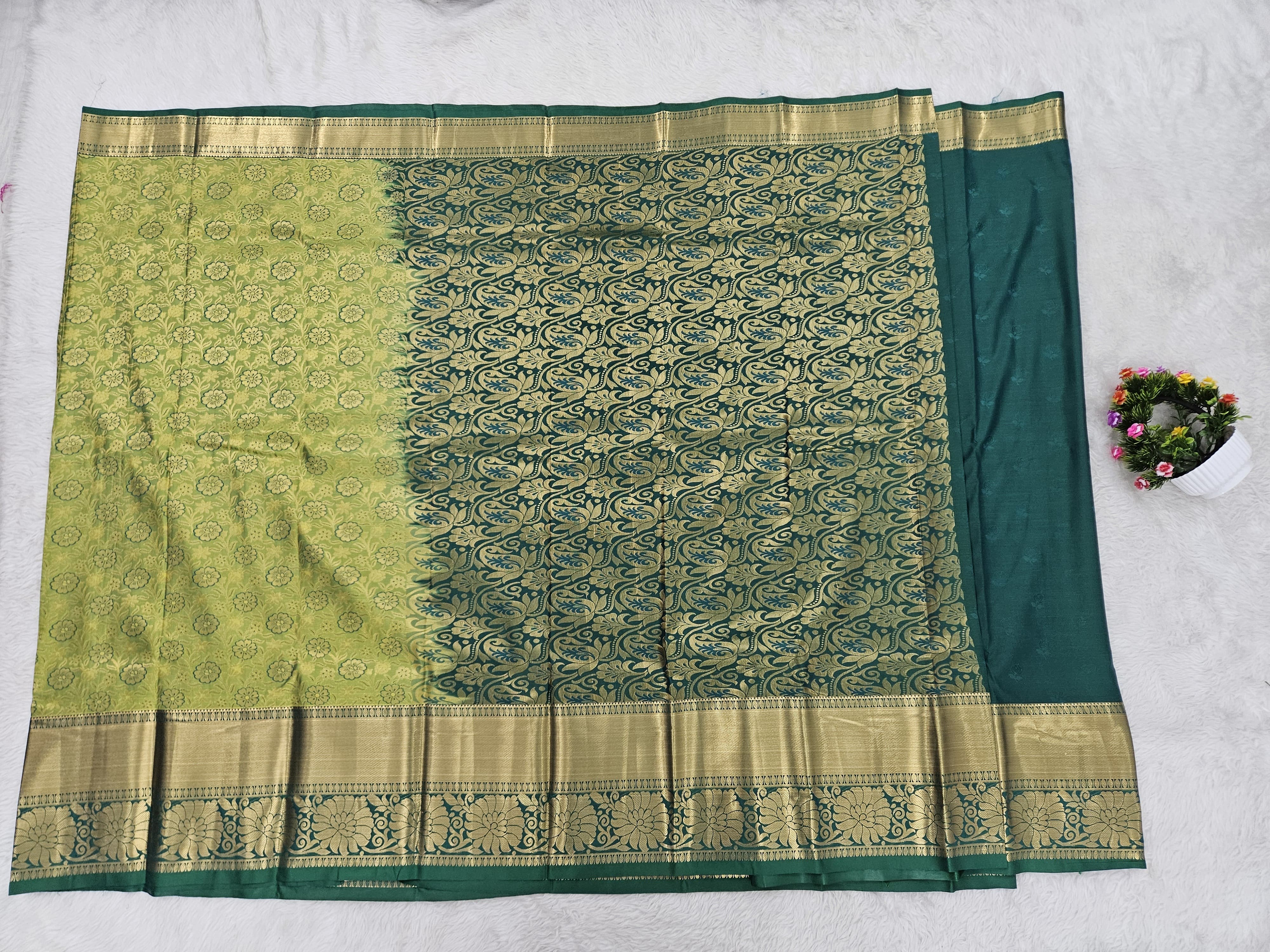 Semi kanchipattu resham saree