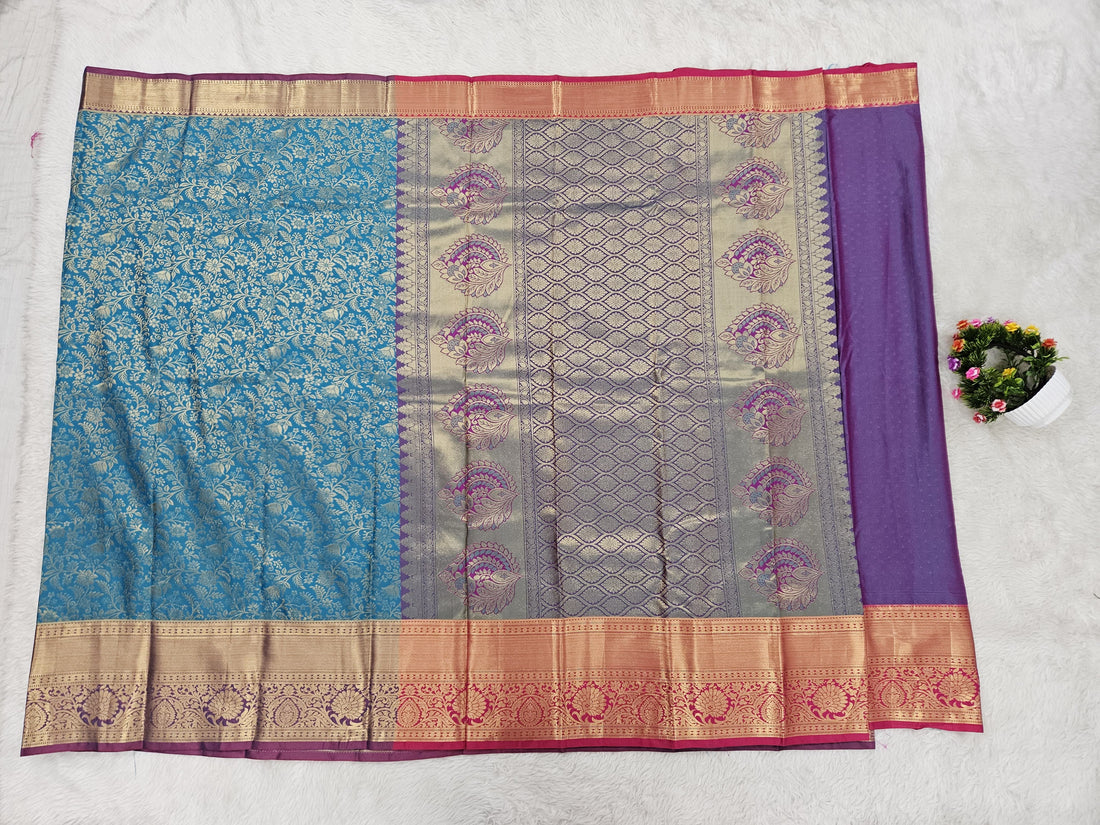 Semi kanchipattu resham saree