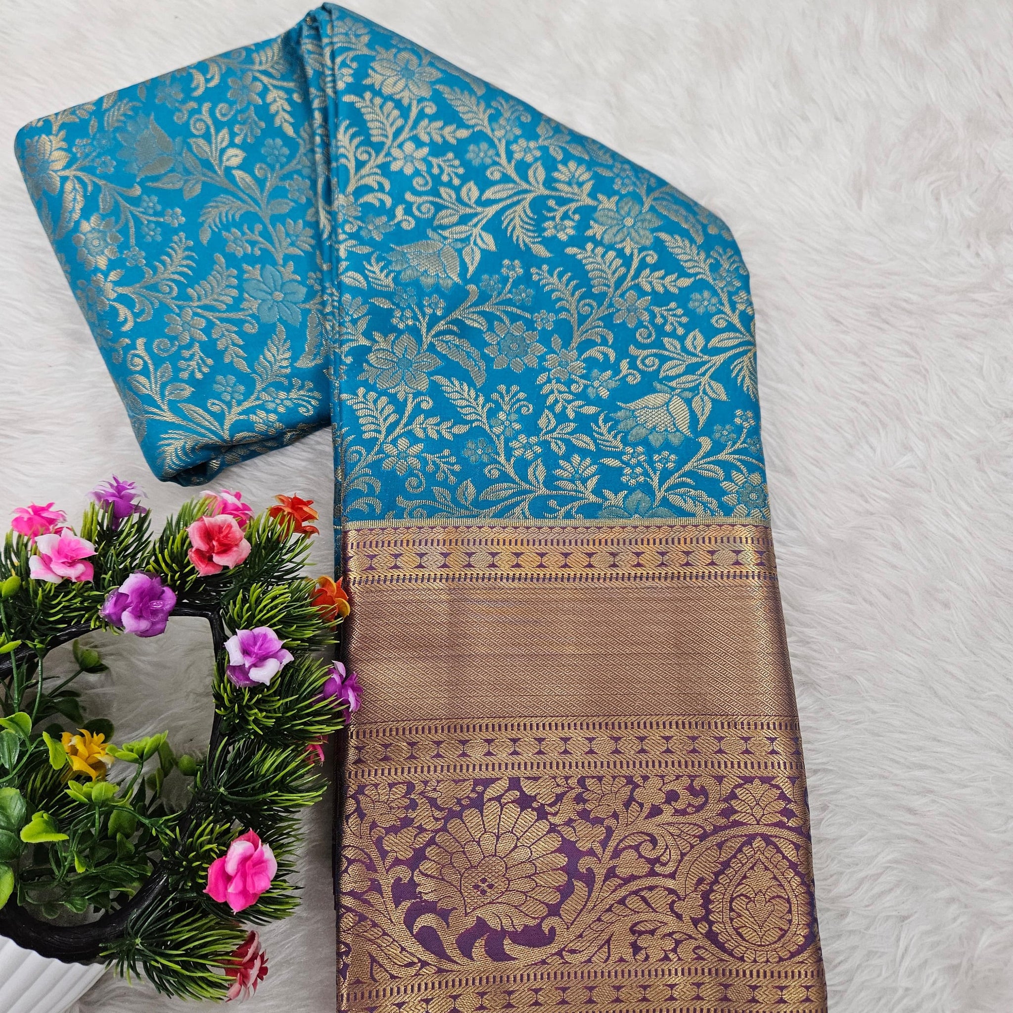Semi kanchipattu resham saree