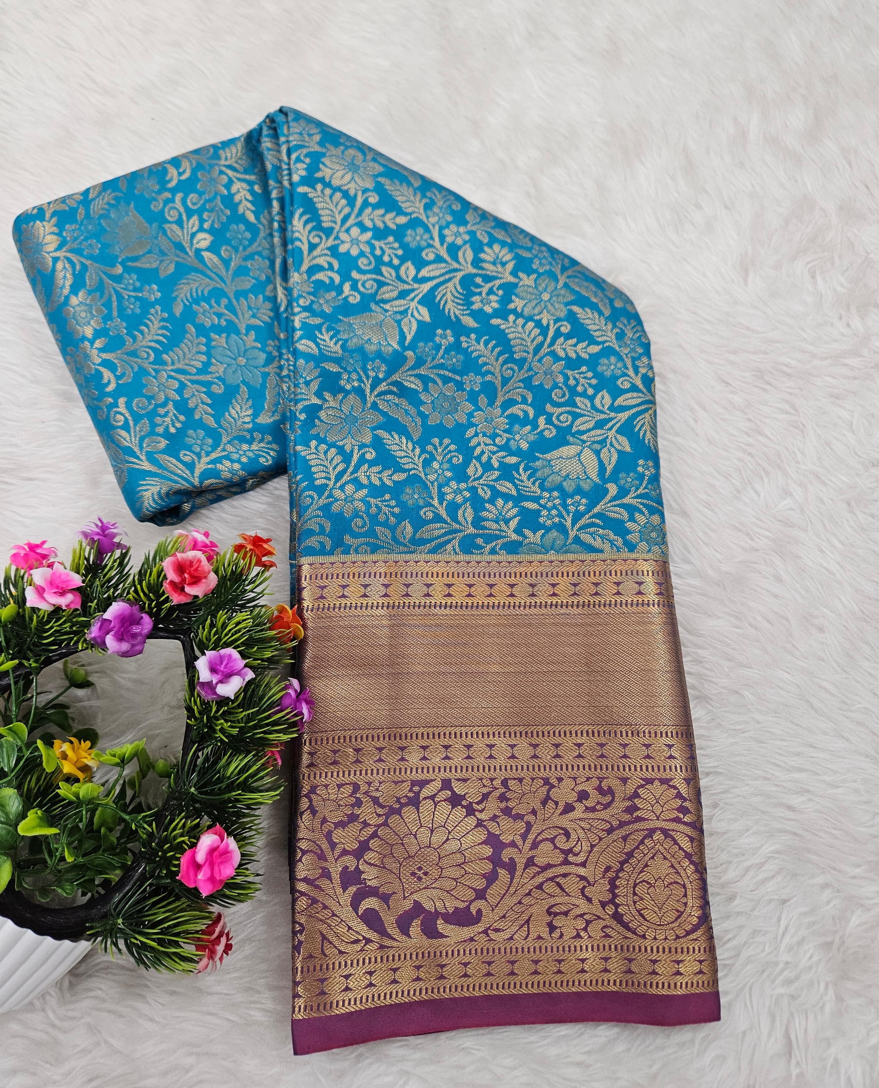 Semi kanchipattu resham saree