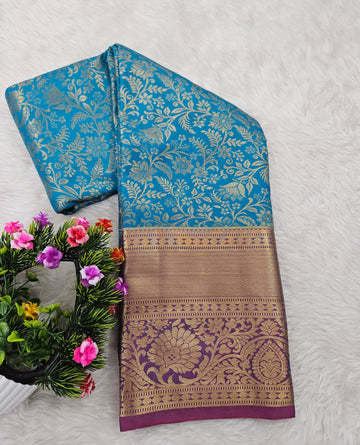 Semi kanchipattu resham saree