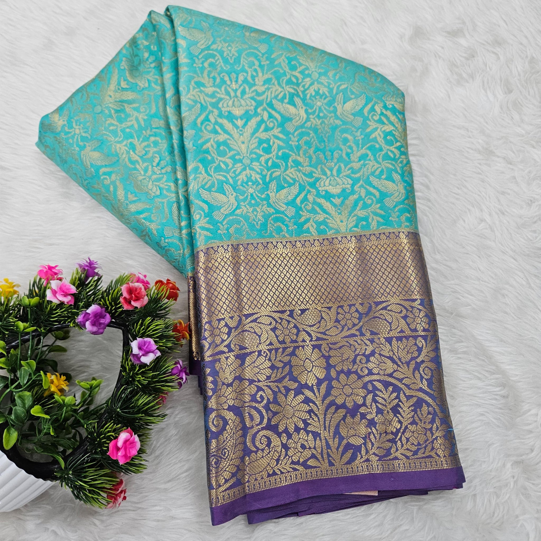 Semi kanchipattu resham saree