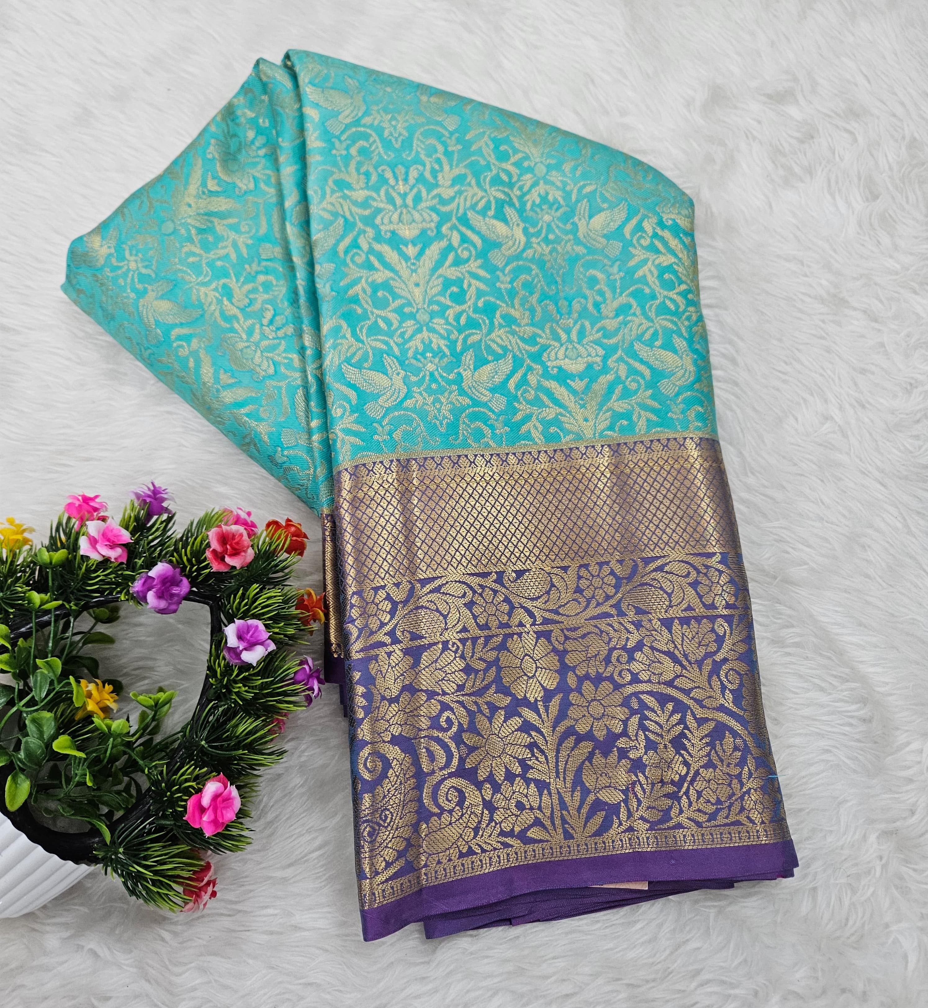 Semi kanchipattu resham saree