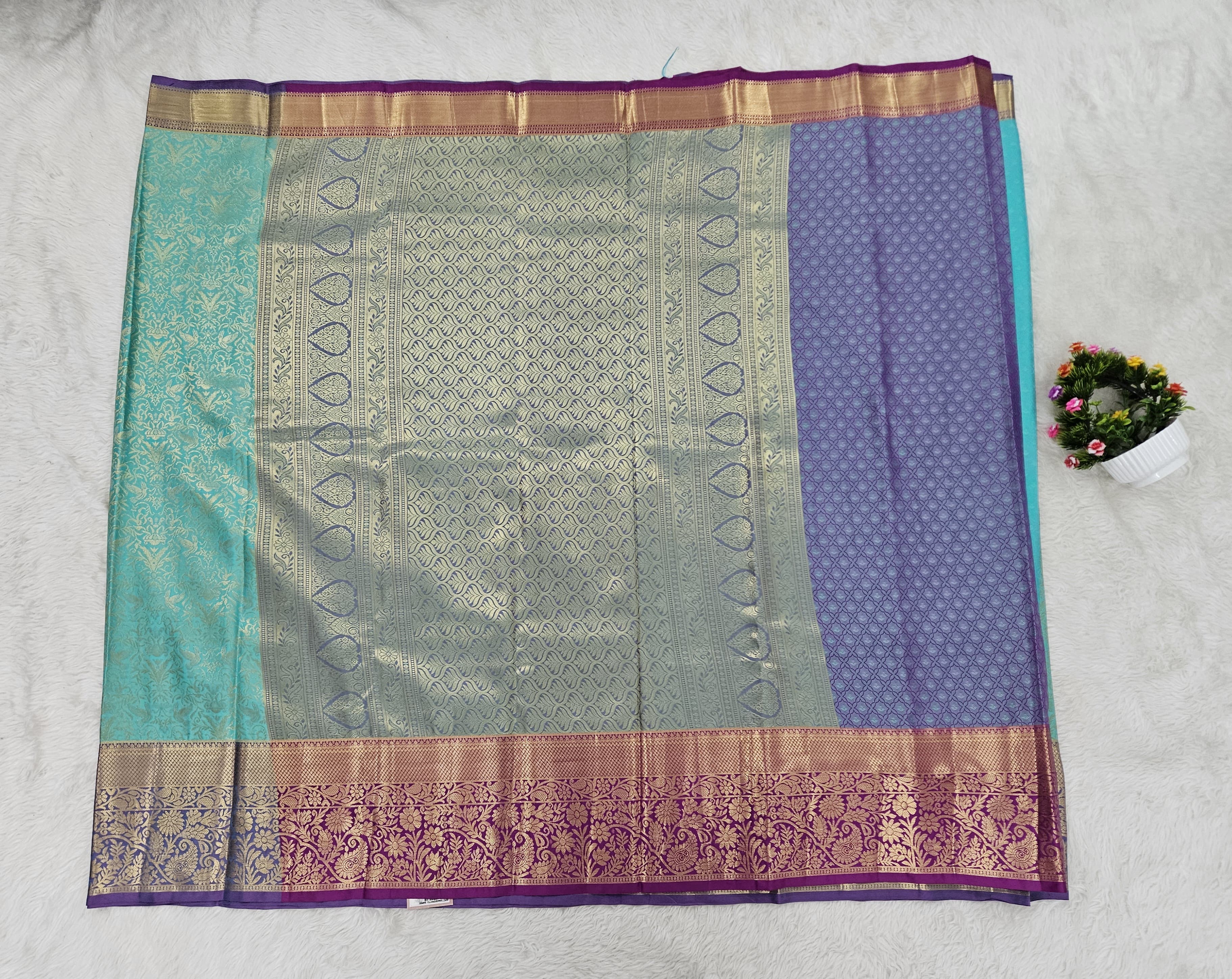 Semi kanchipattu resham saree