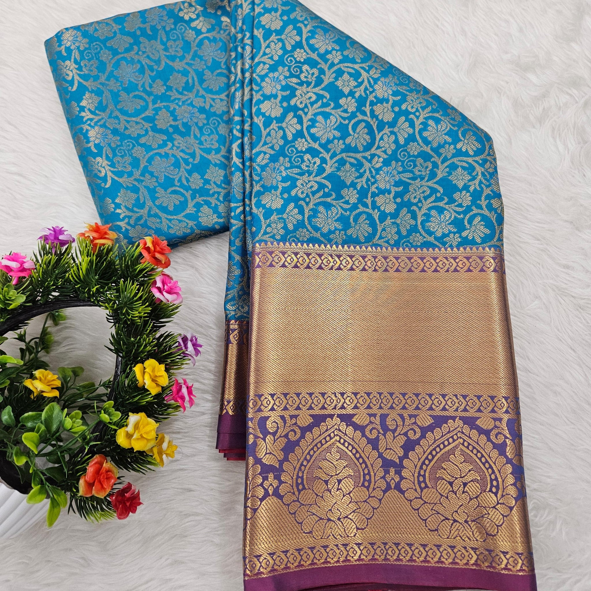 Semi kanchipattu resham saree