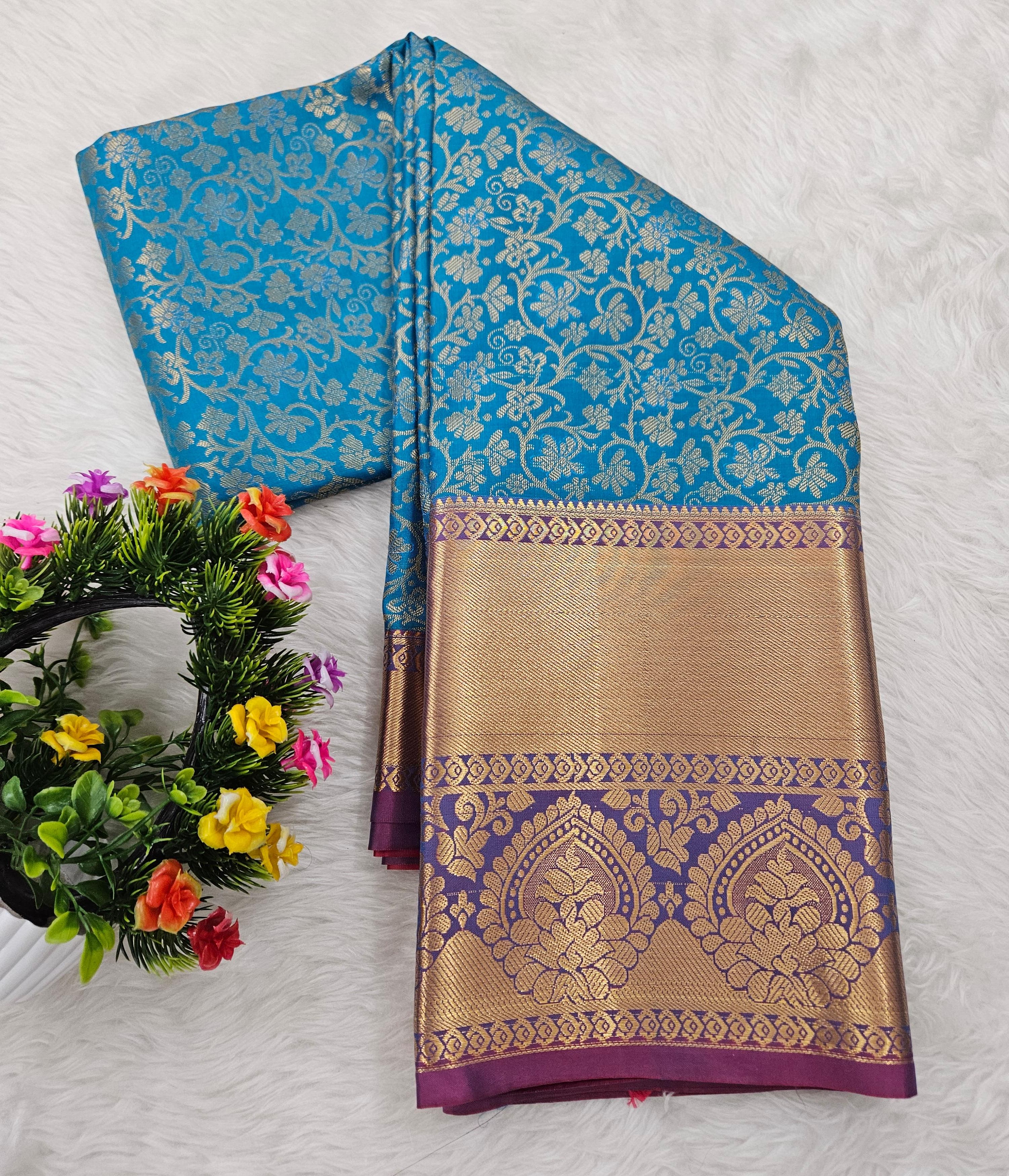 Semi kanchipattu resham saree