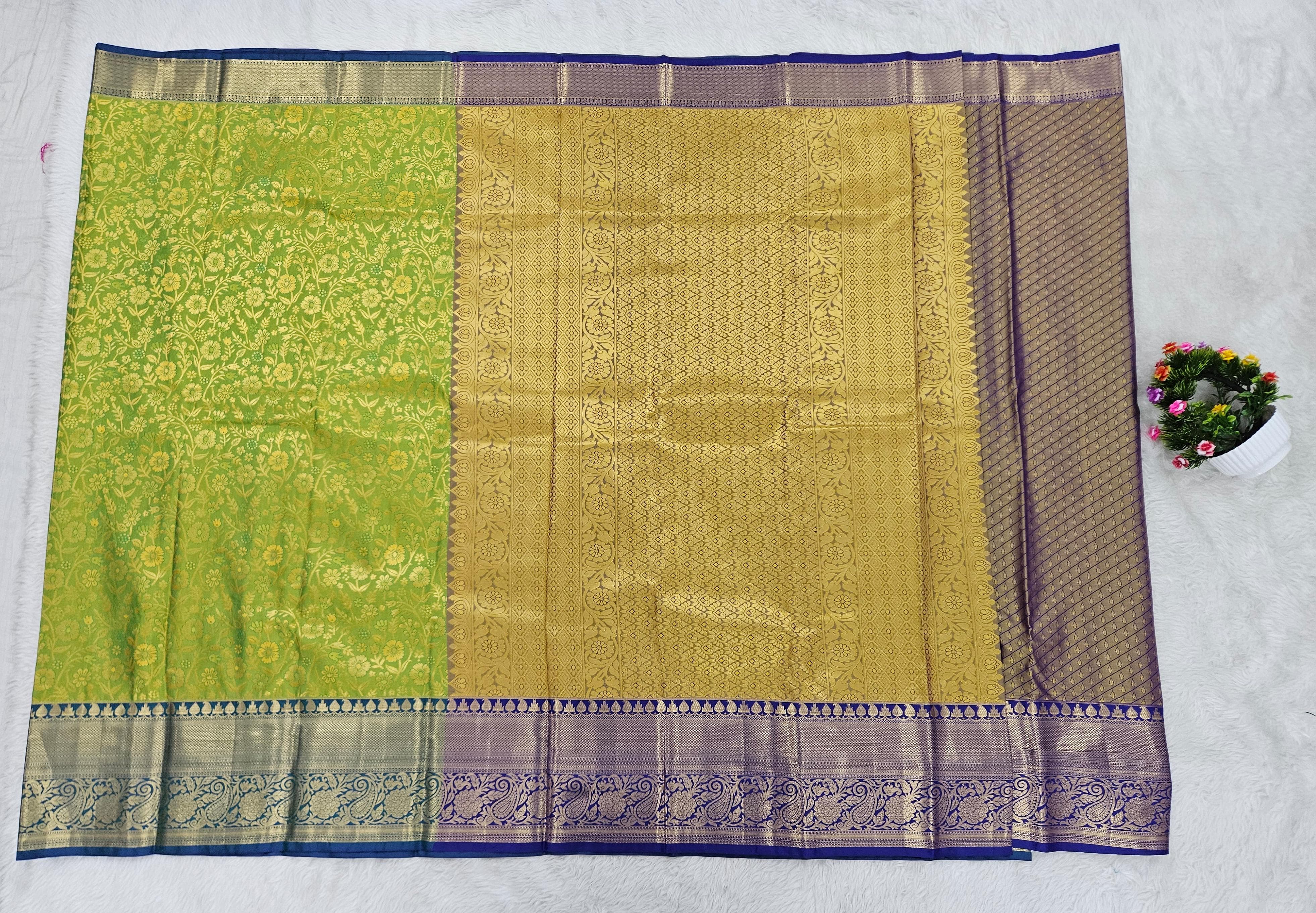 Semi kanchipattu resham saree