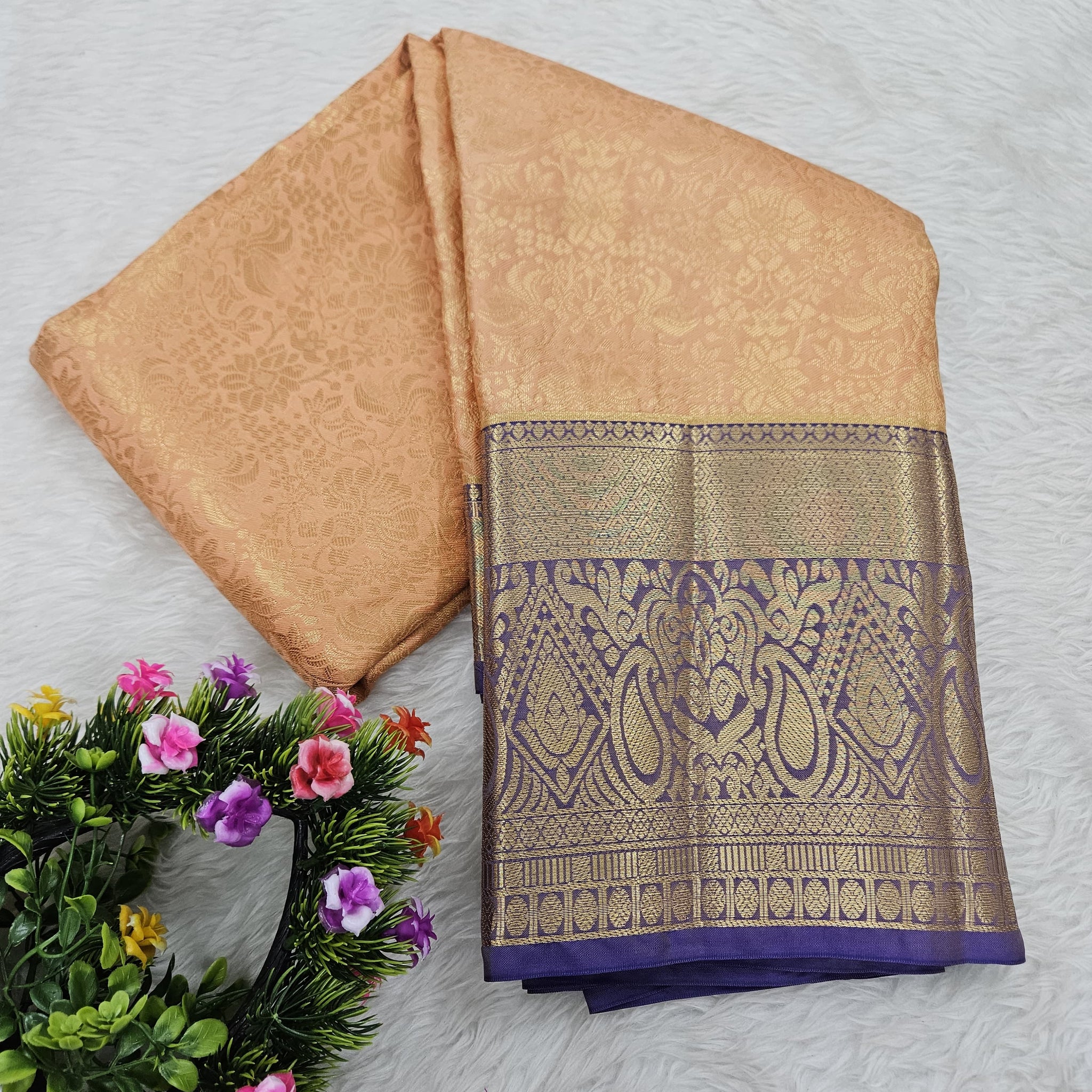 Semi kanchipattu resham saree