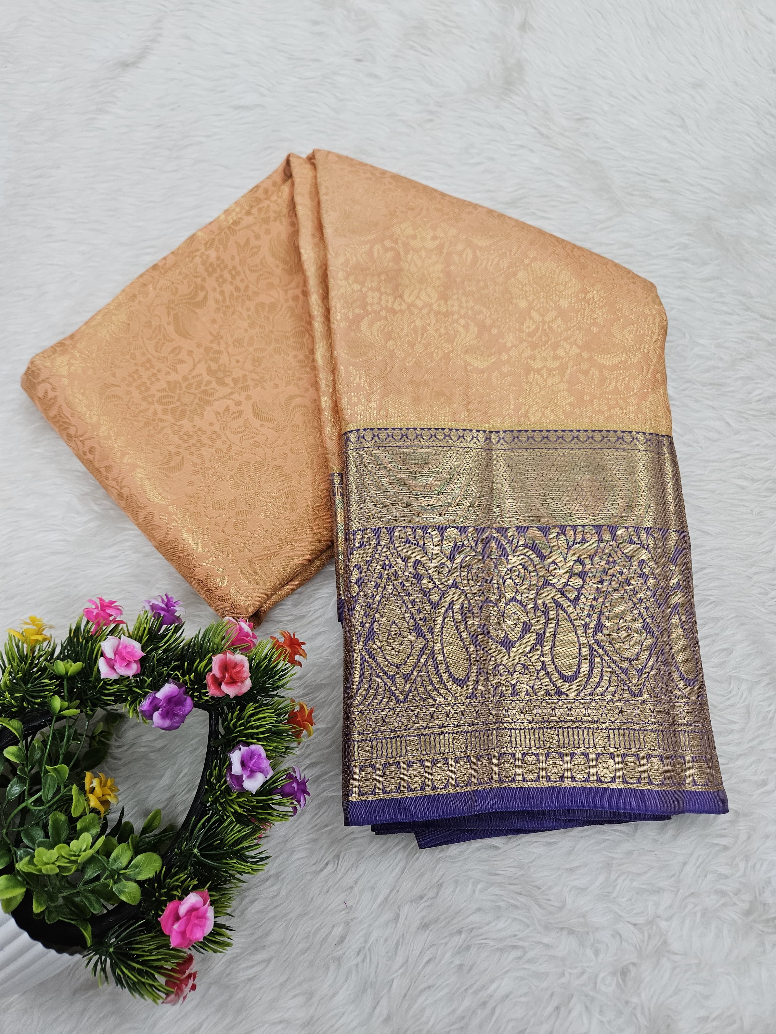 Semi kanchipattu resham saree