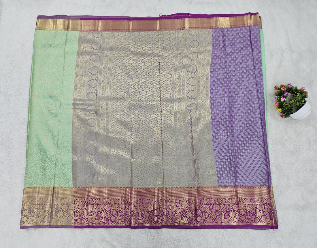 Semi kanchipattu resham saree