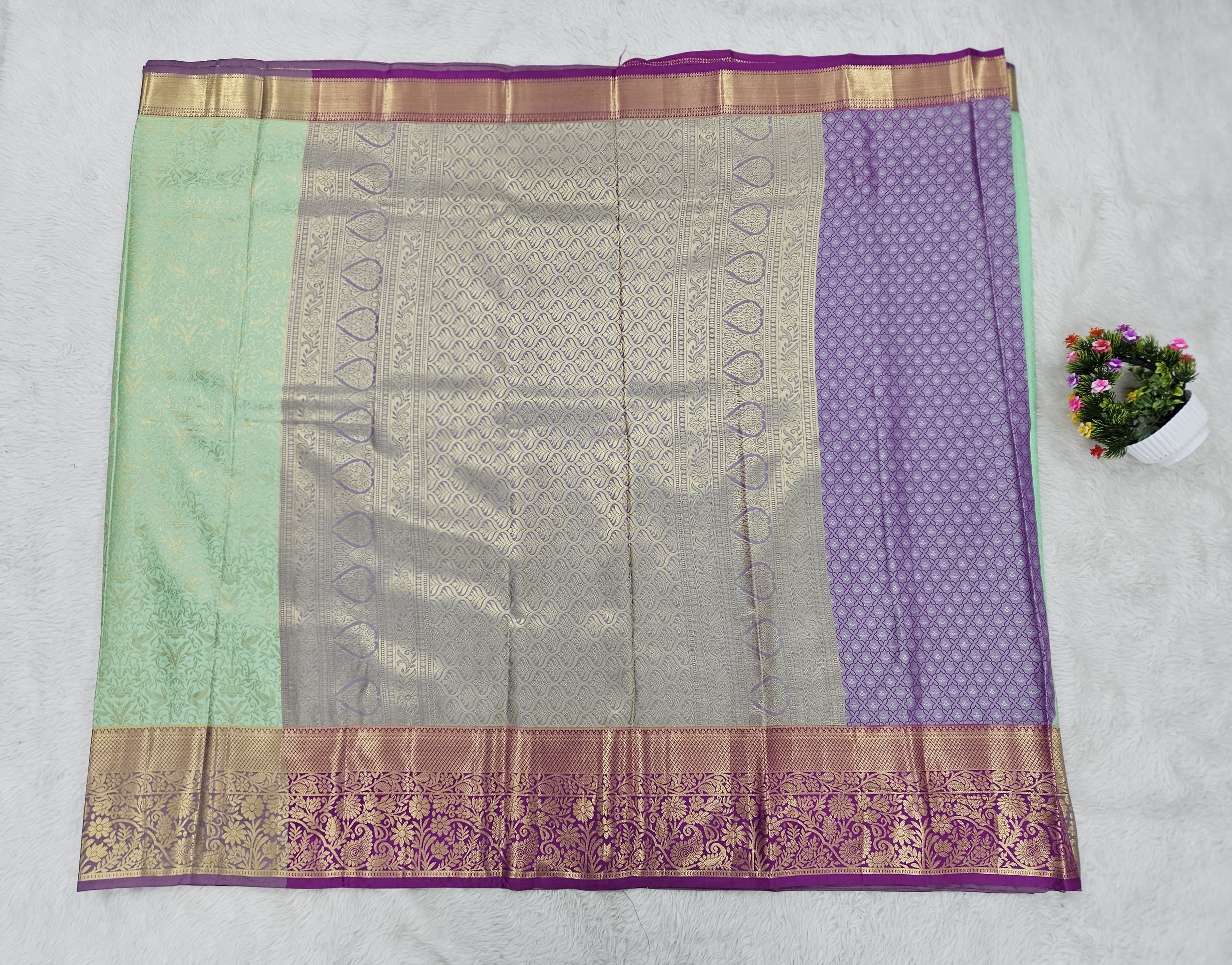 Semi kanchipattu resham saree