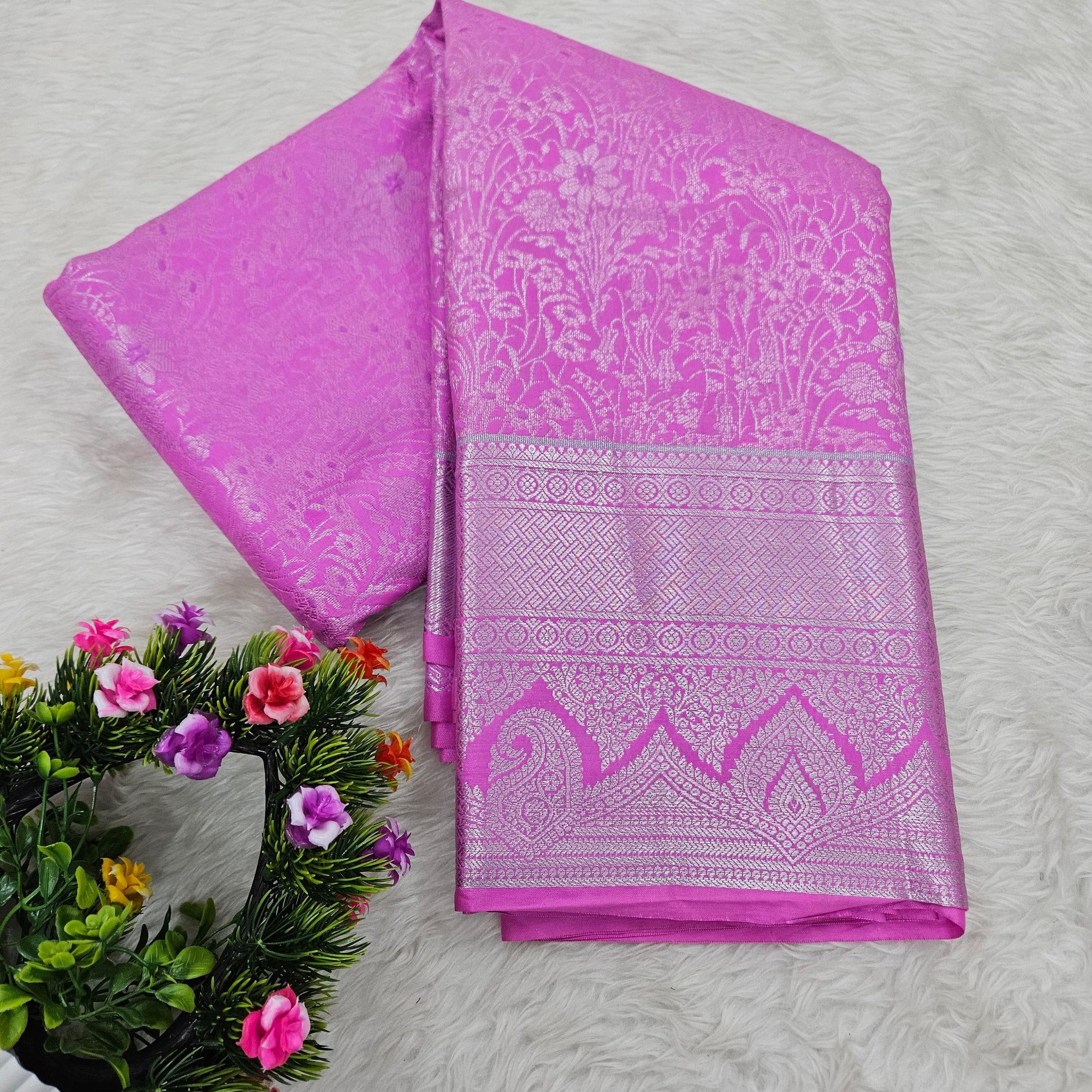 Semi kanchipattu resham saree