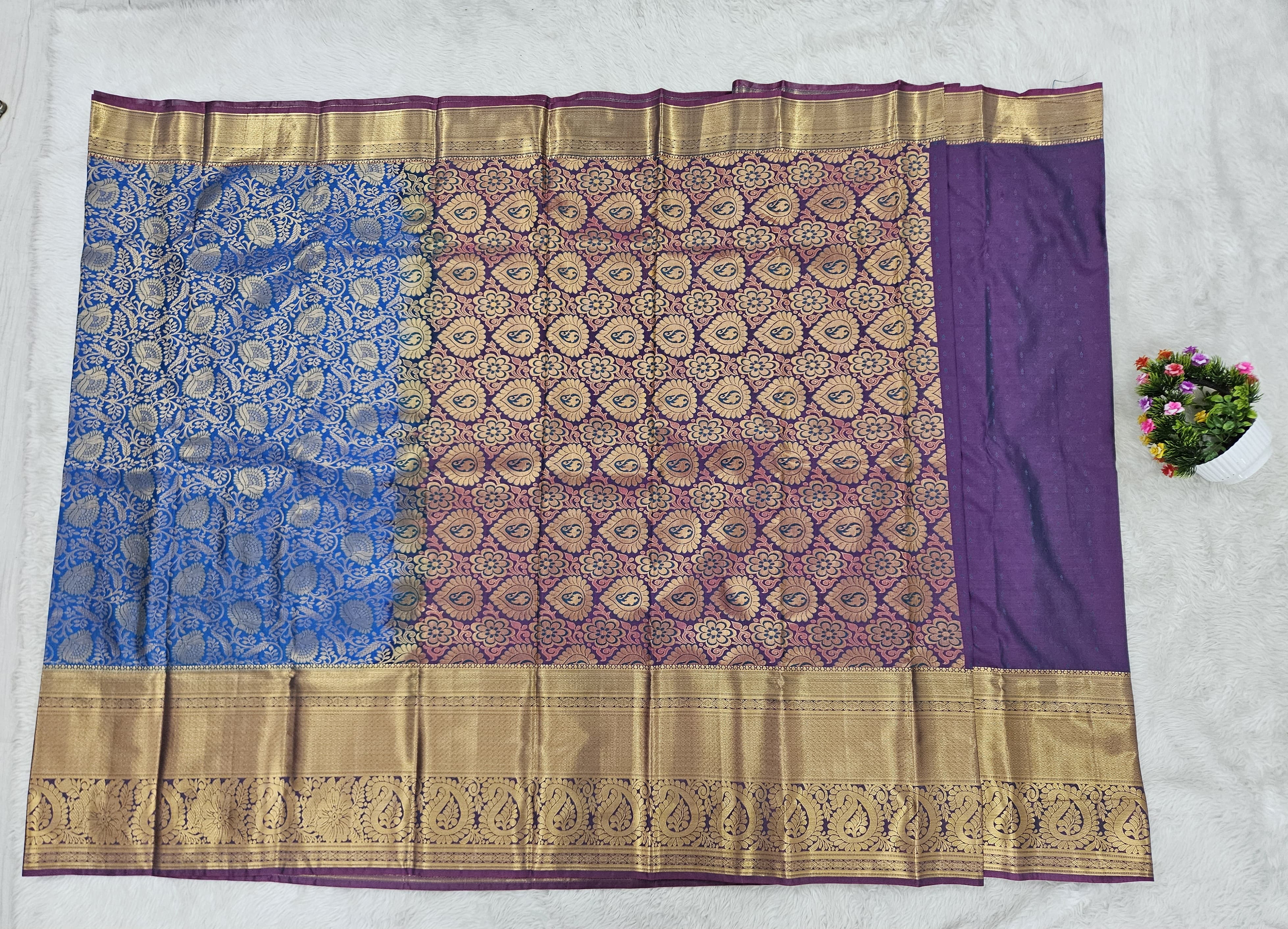 Semi kanchipattu resham saree