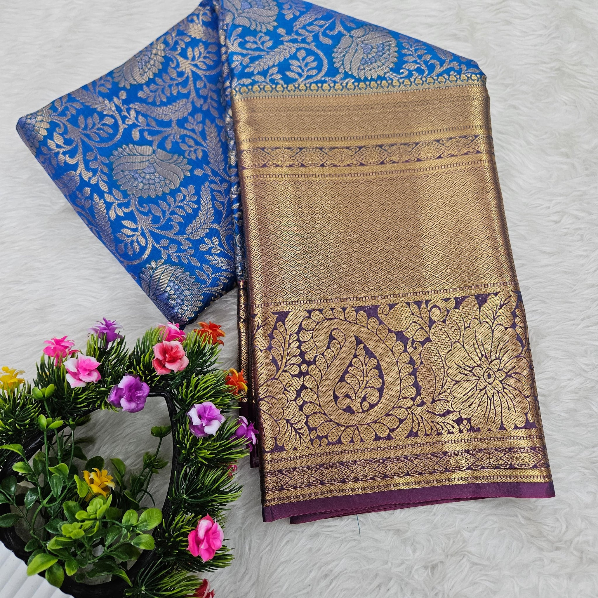 Semi kanchipattu resham saree