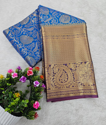 Semi kanchipattu resham saree