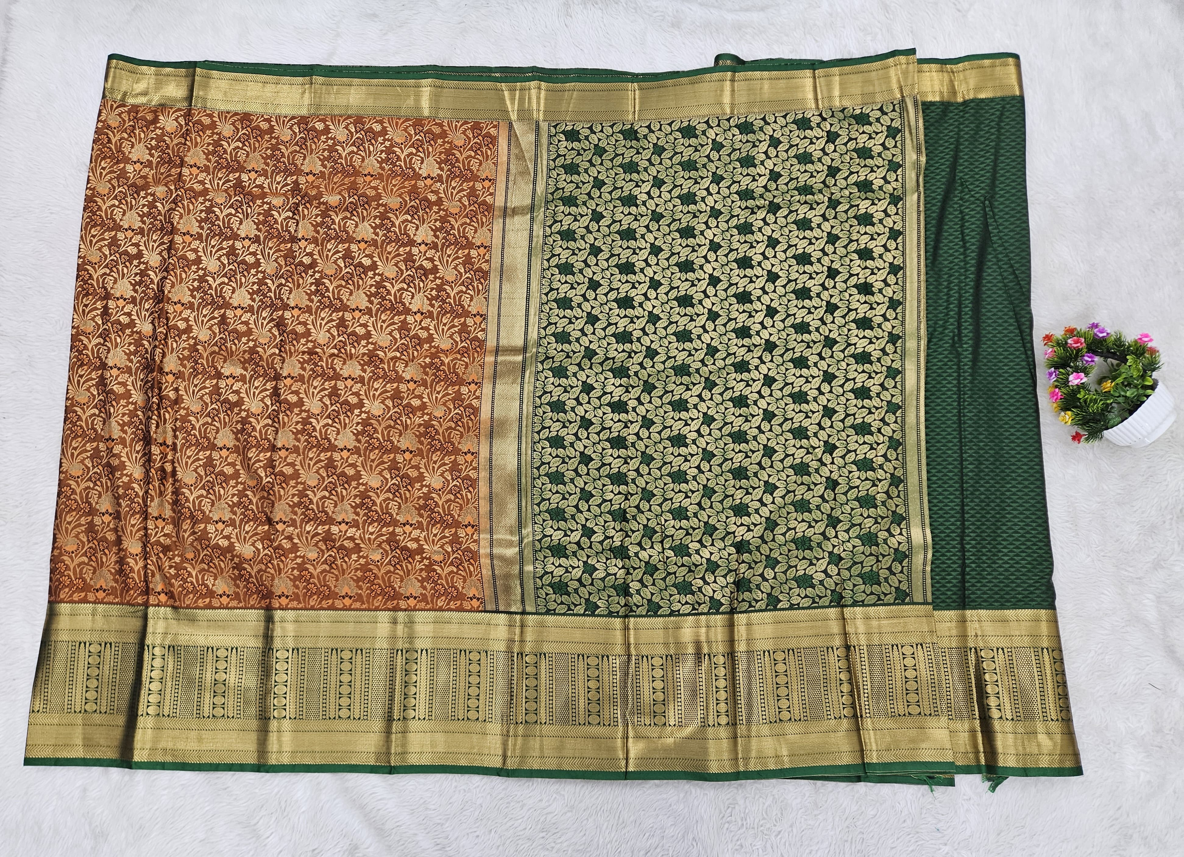 Semi kanchipattu resham saree