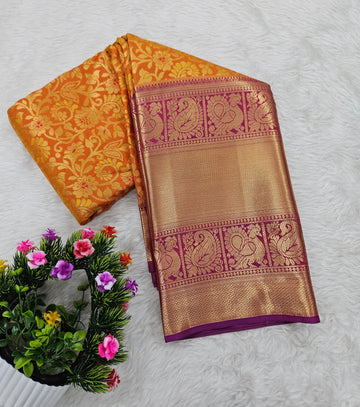 Semi kanchipattu resham saree