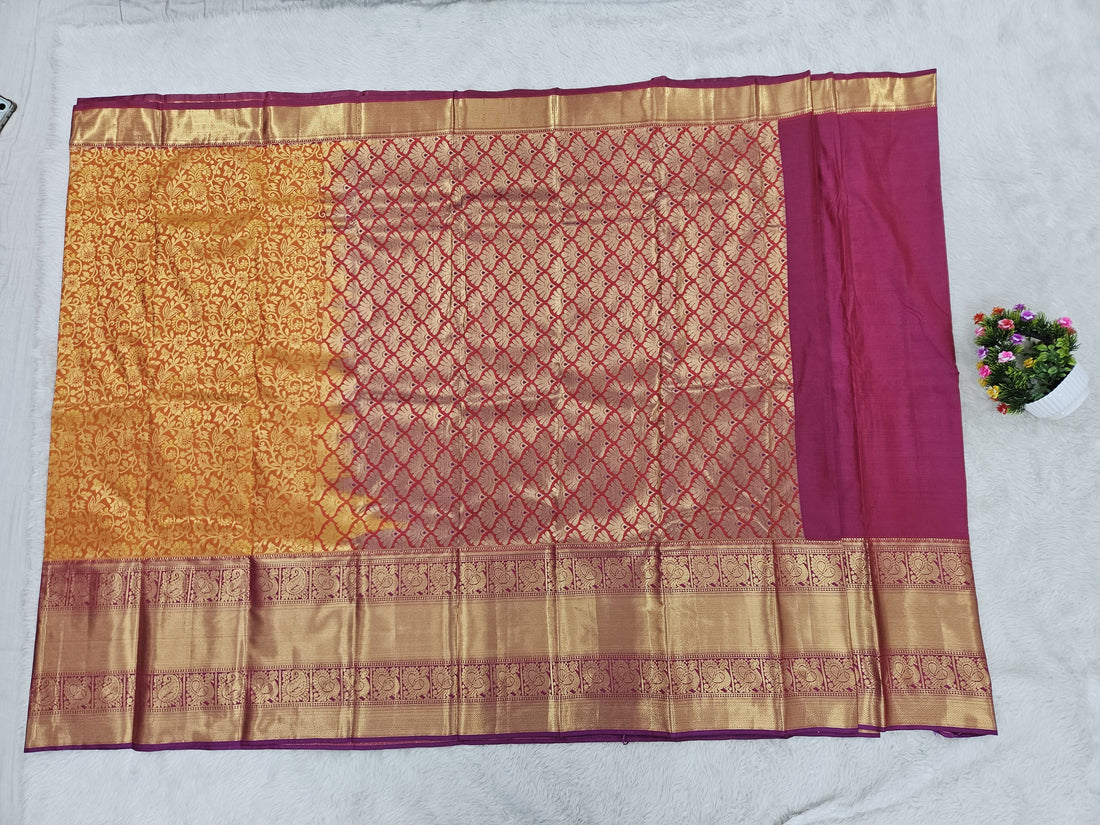 Semi kanchipattu resham saree