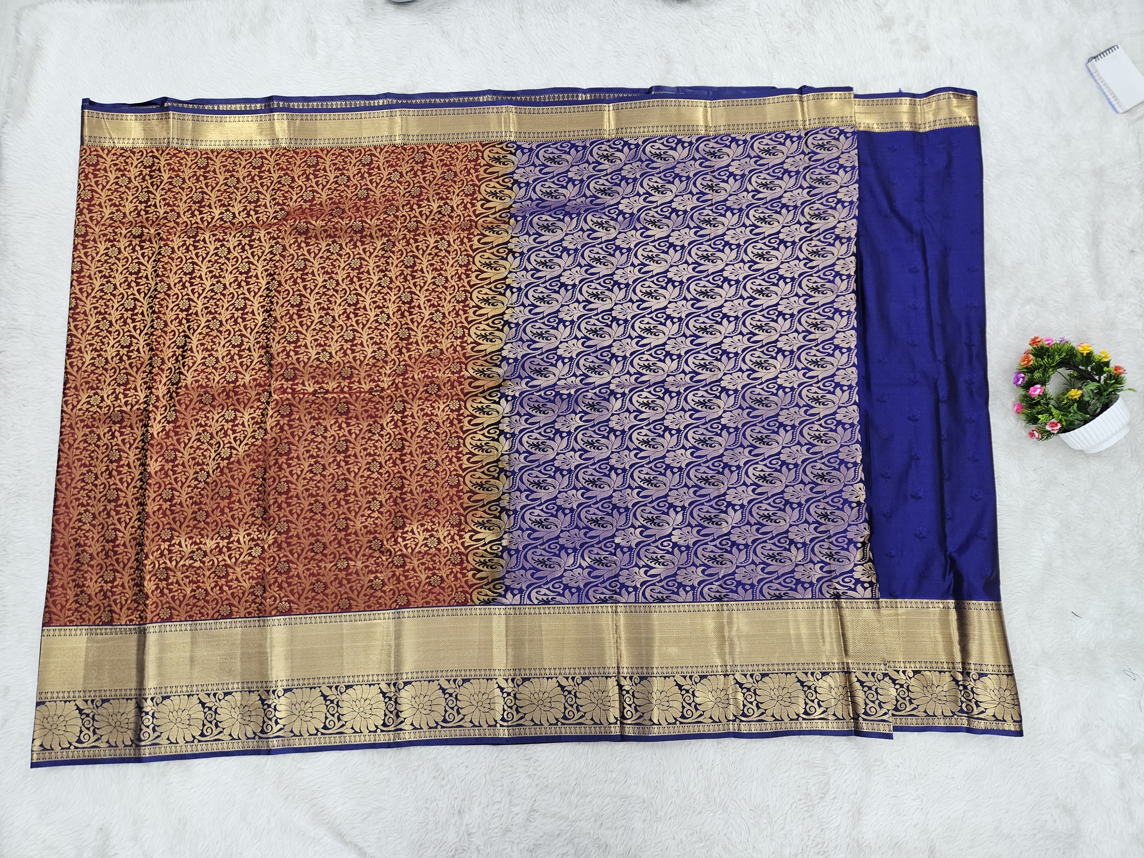 Semi kanchipattu resham saree