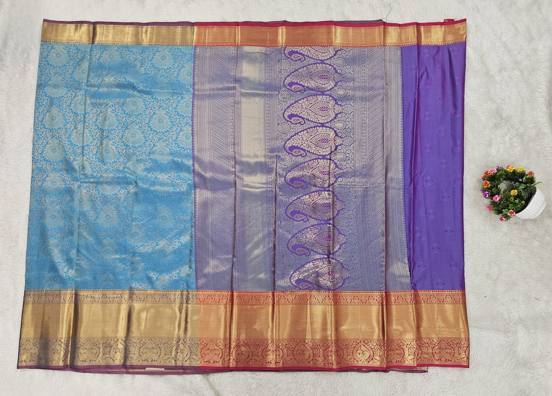 Semi kanchipattu resham saree