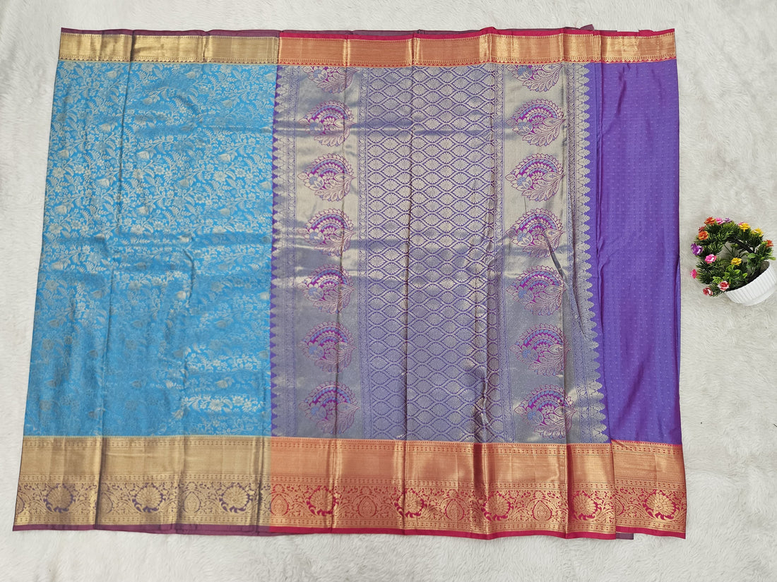 Semi kanchipattu resham saree