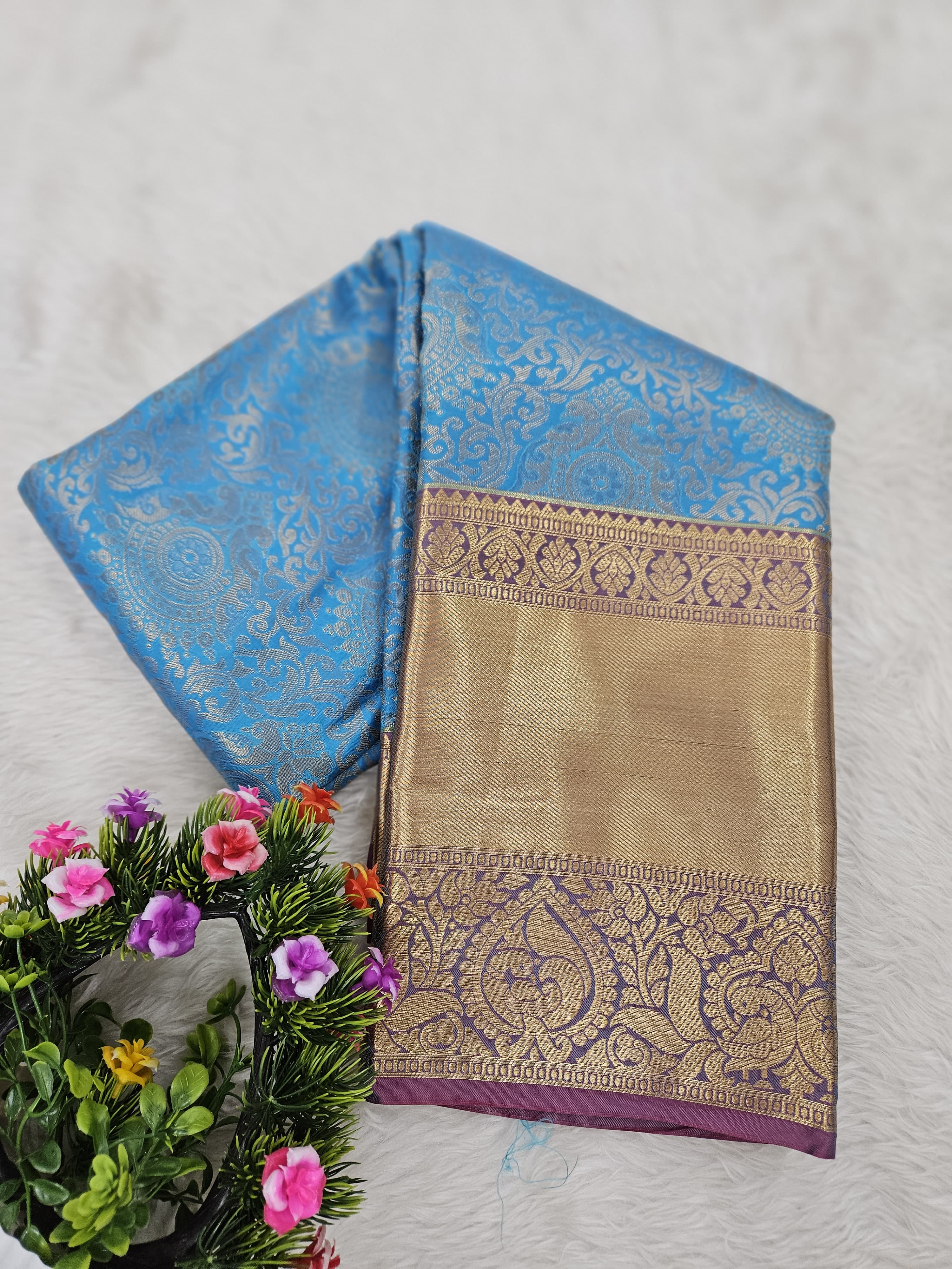Semi kanchipattu resham saree