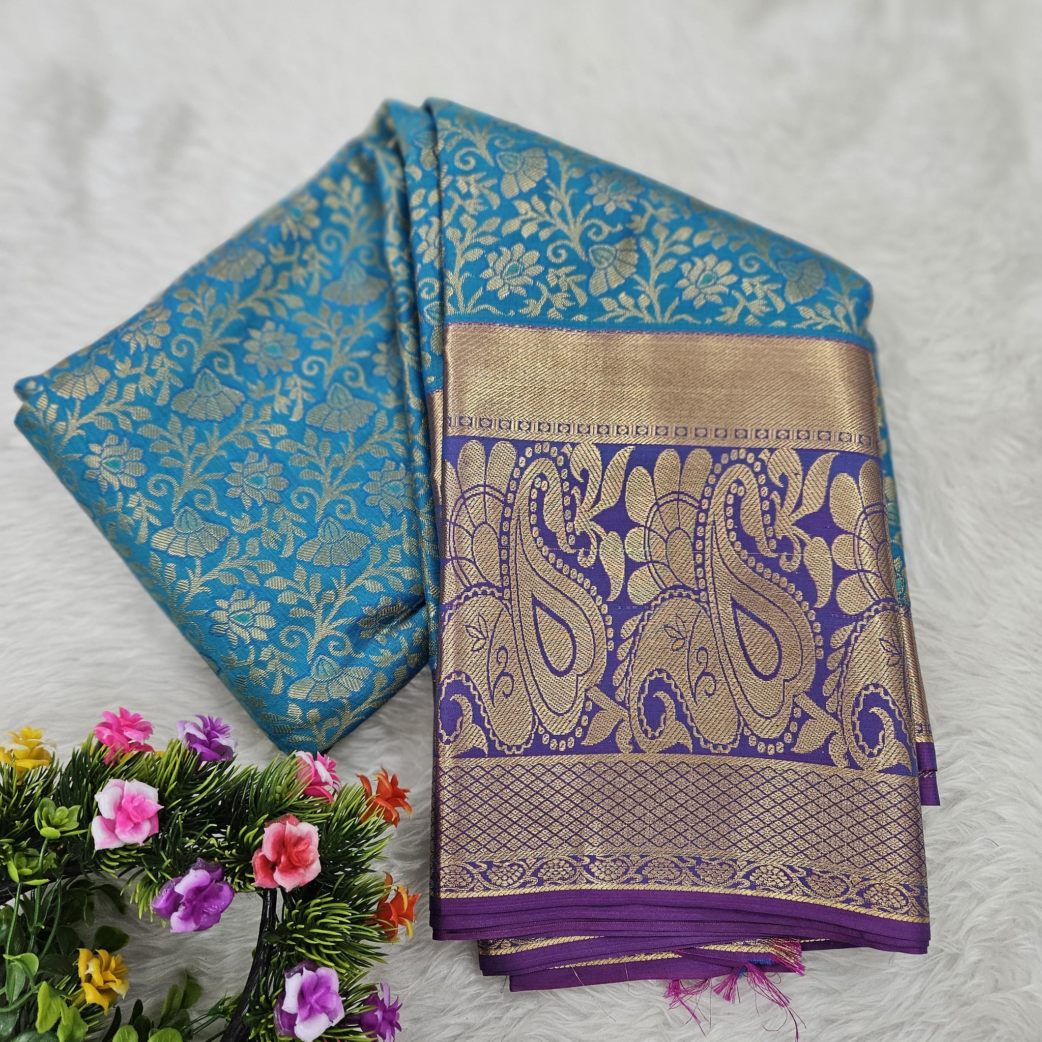 Semi kanchipattu resham saree