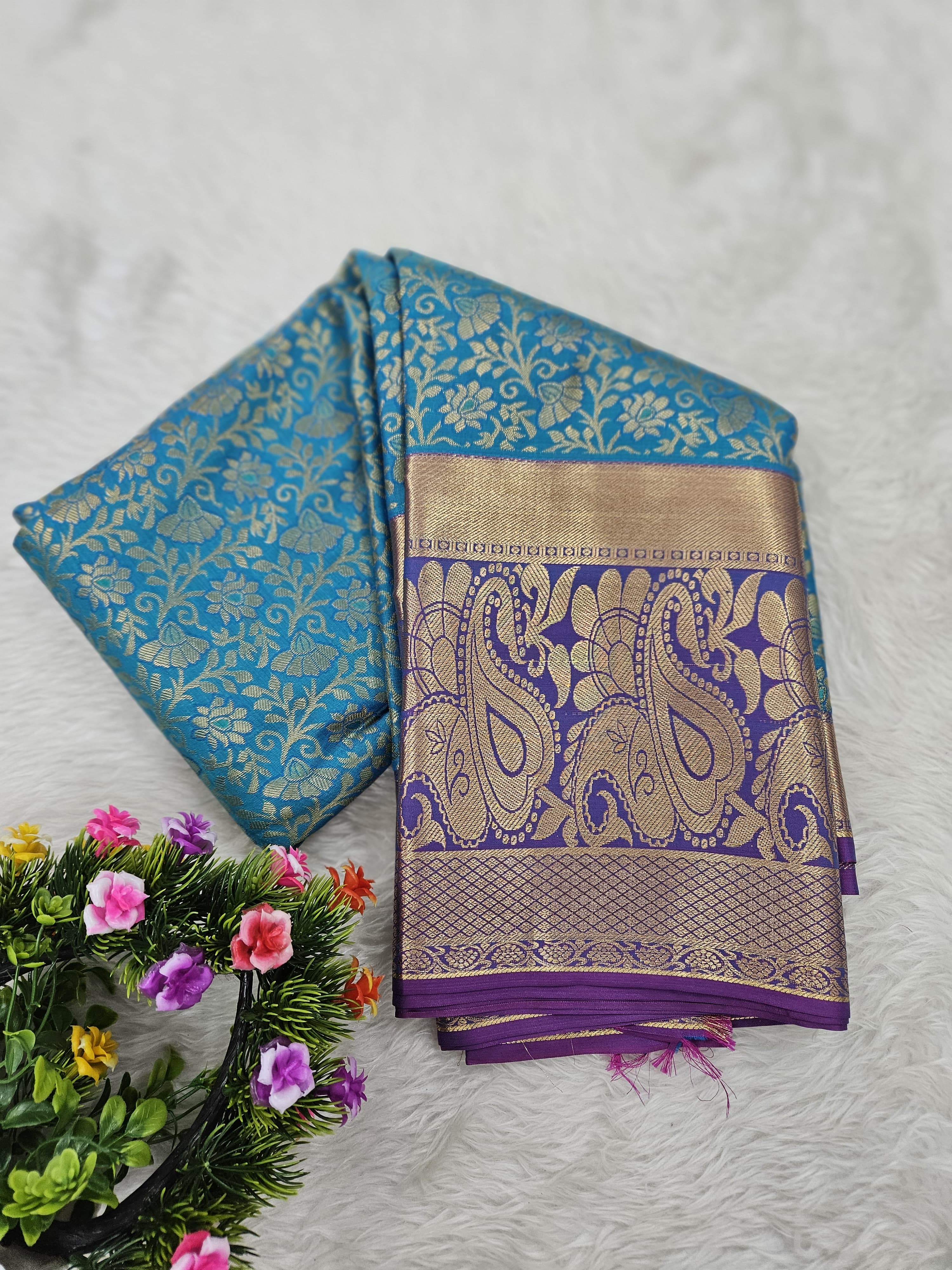 Semi kanchipattu resham saree