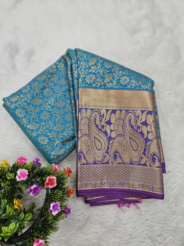 Semi kanchipattu resham saree