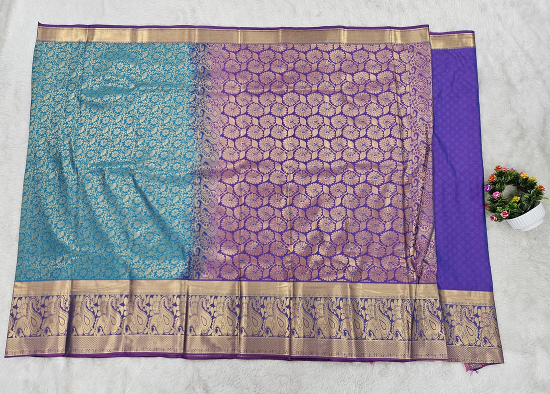 Semi kanchipattu resham saree