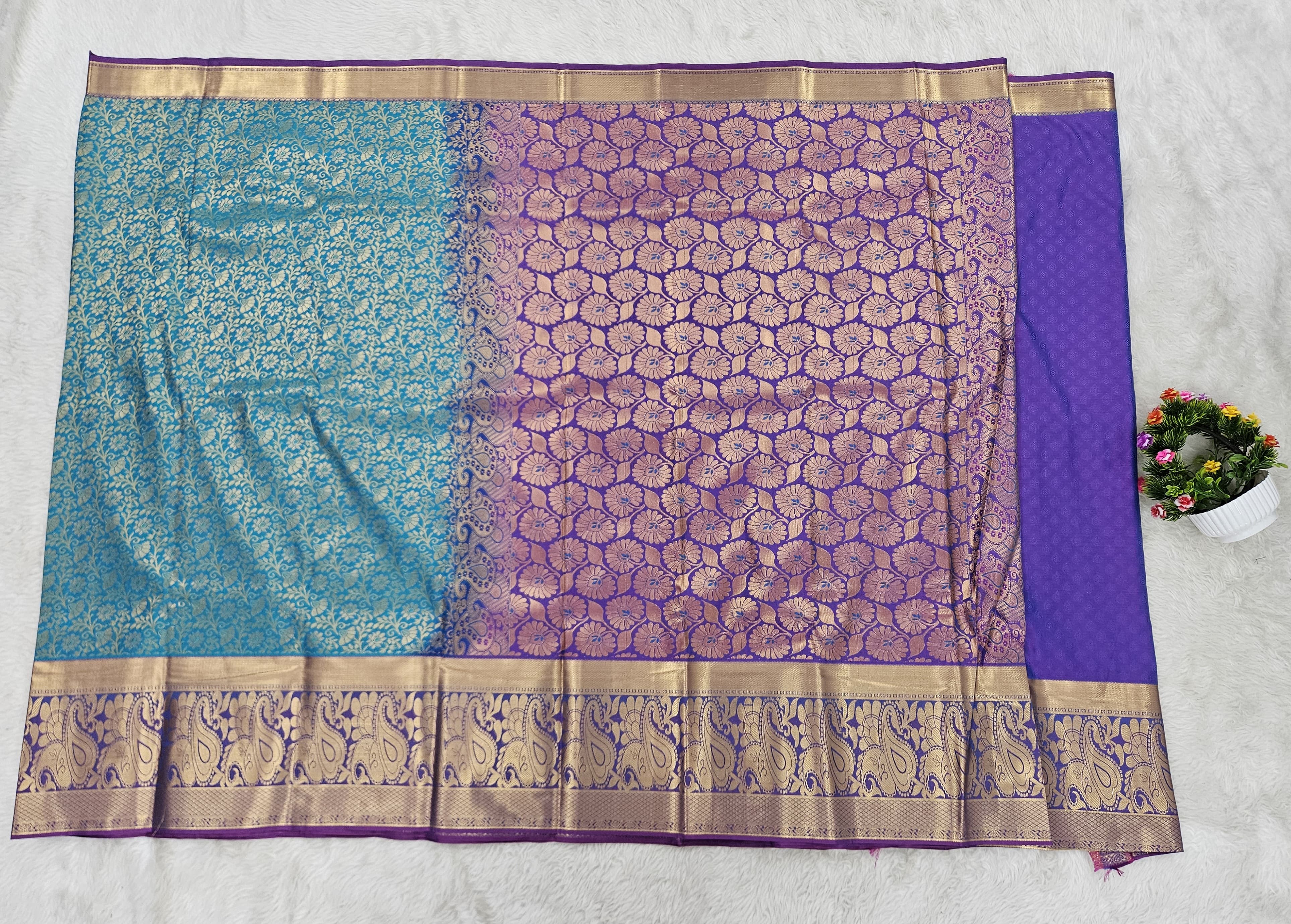 Semi kanchipattu resham saree