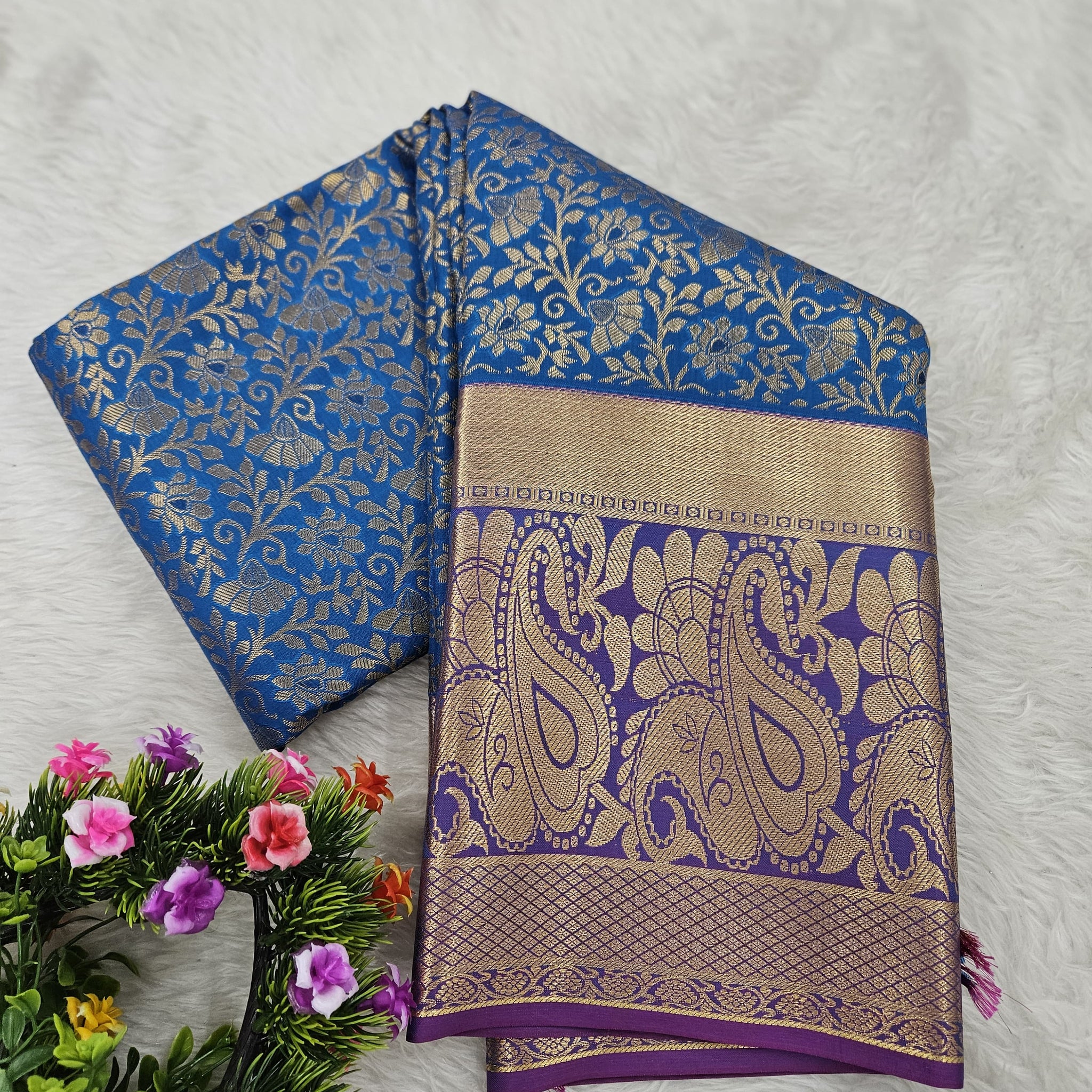 Semi kanchipattu resham saree