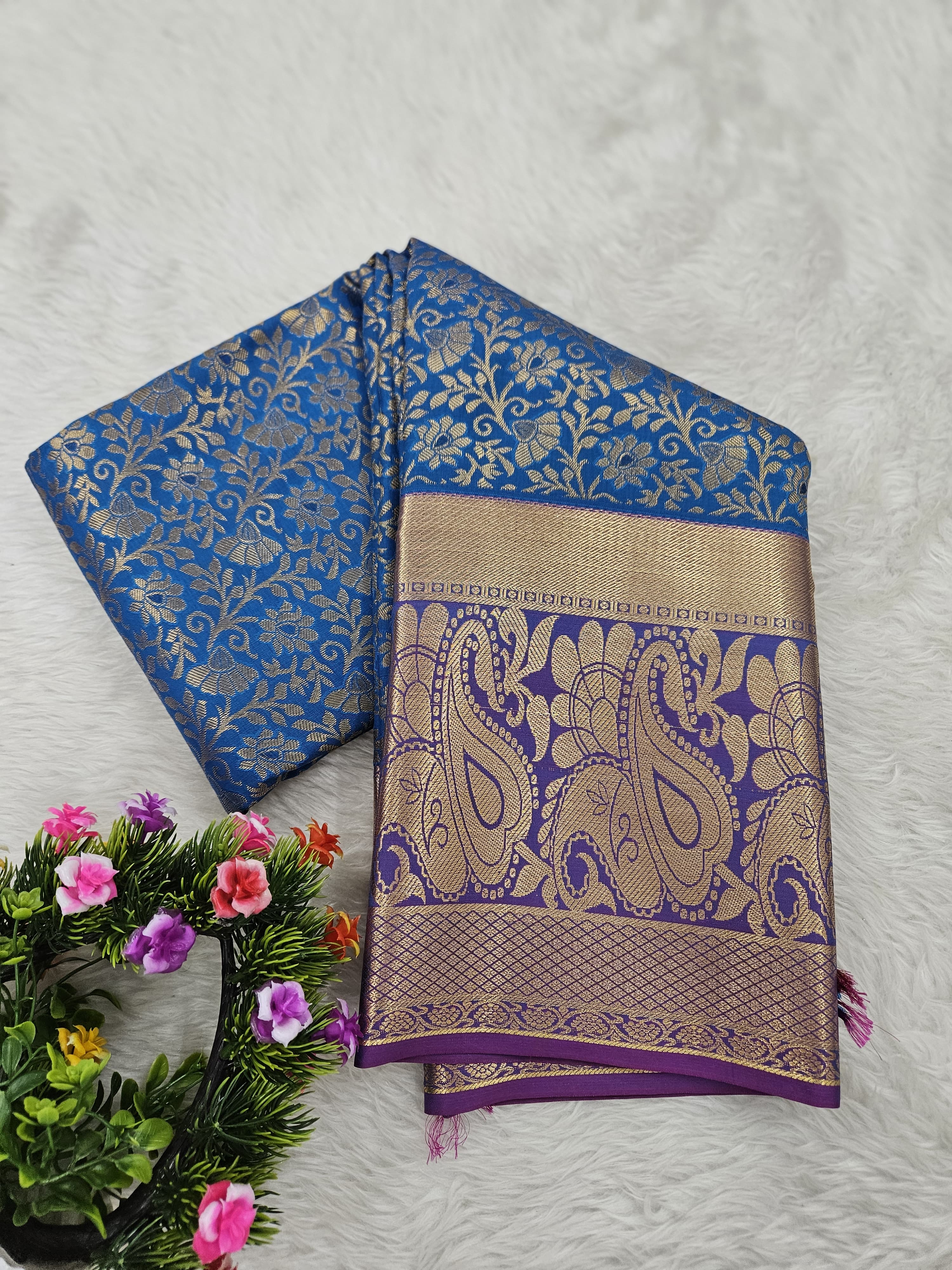 Semi kanchipattu resham saree