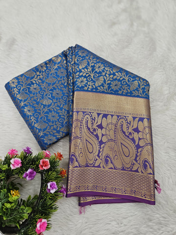 Semi kanchipattu resham saree
