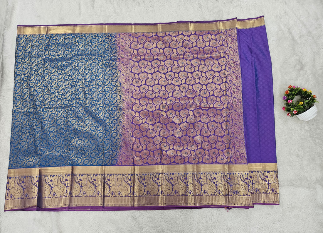 Semi kanchipattu resham saree