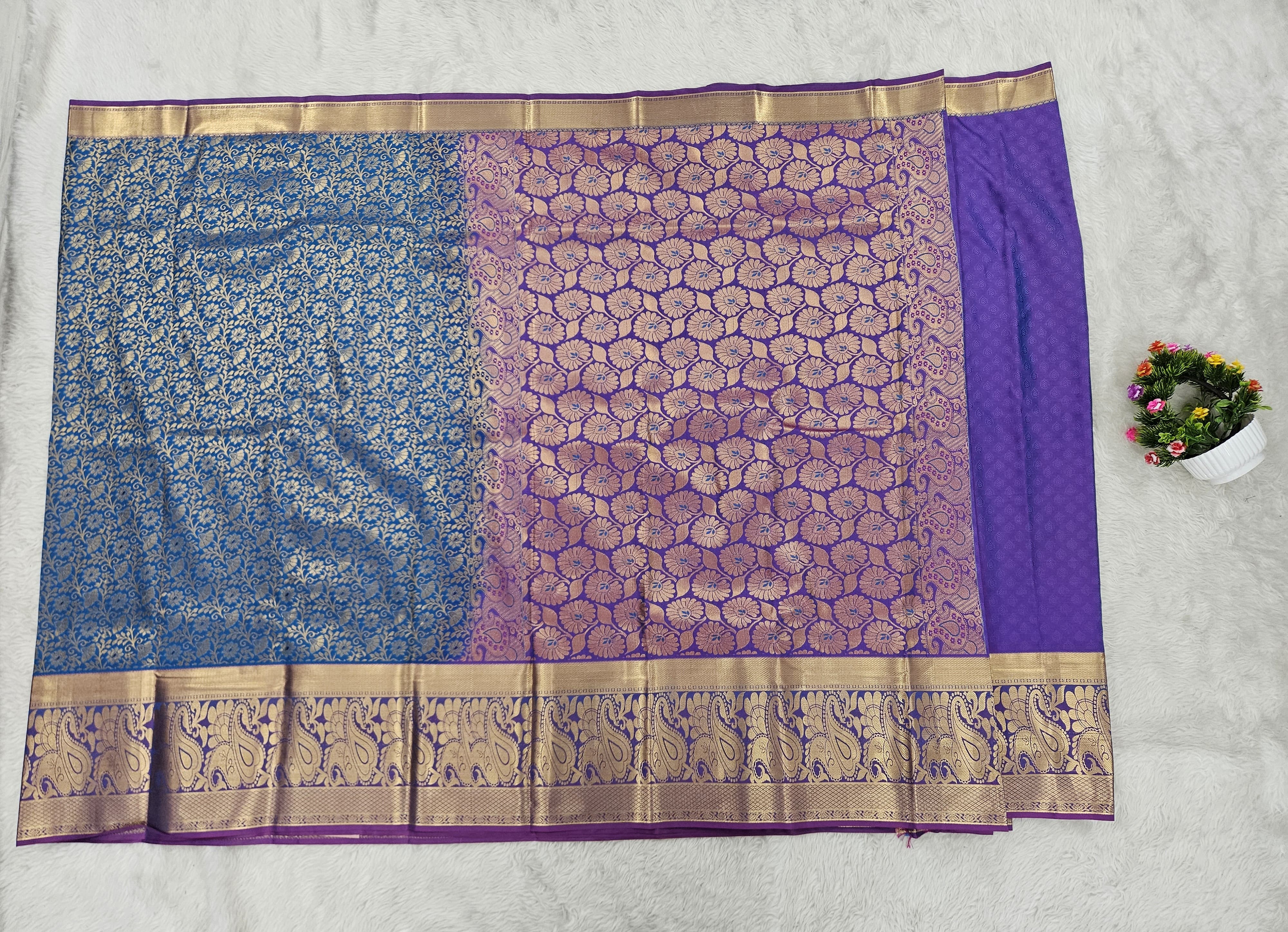 Semi kanchipattu resham saree
