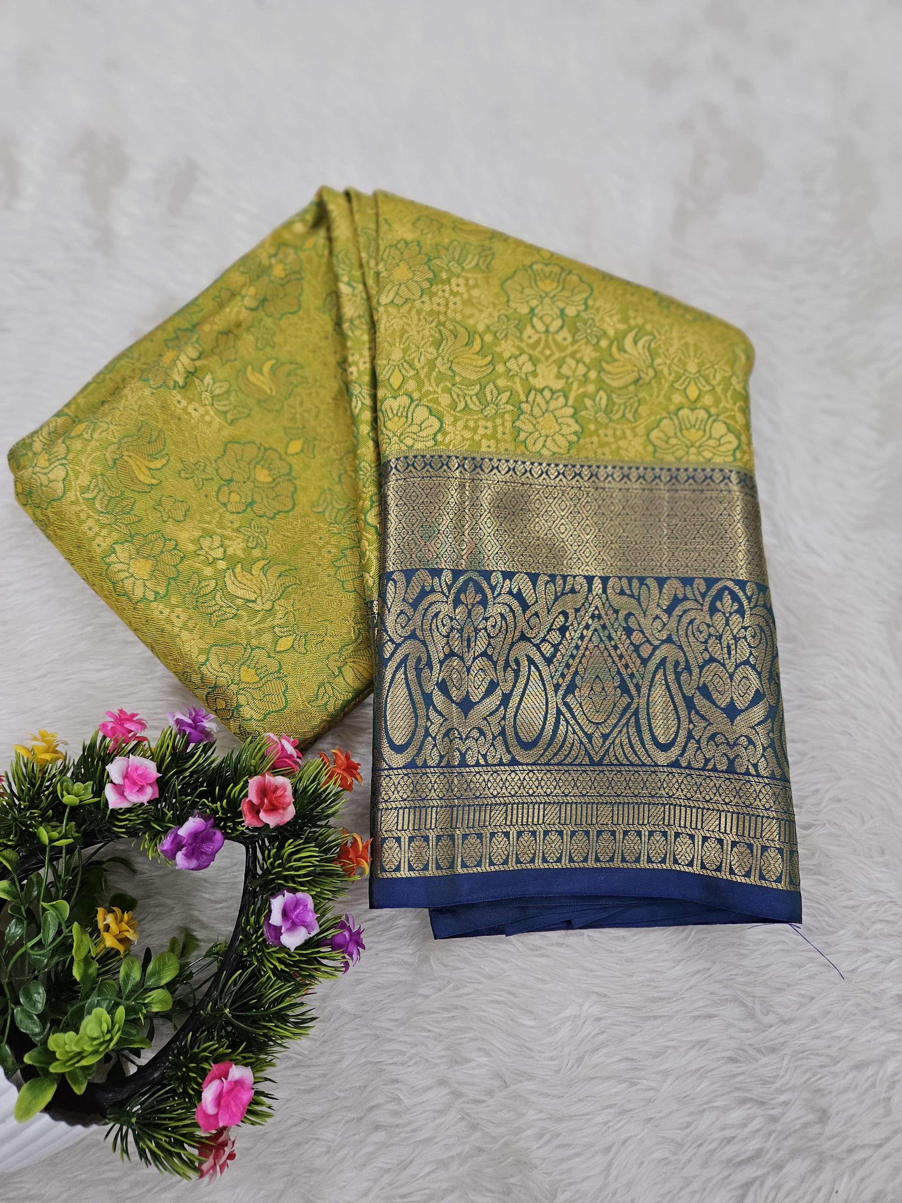 Semi kanchipattu resham saree