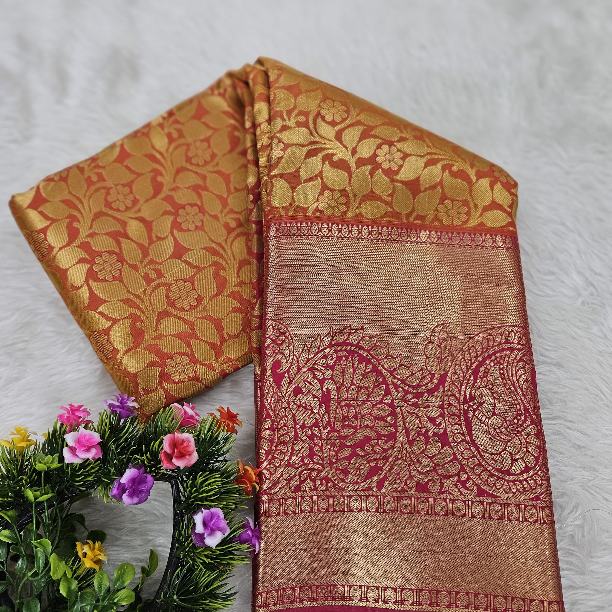 Semi kanchipattu resham saree